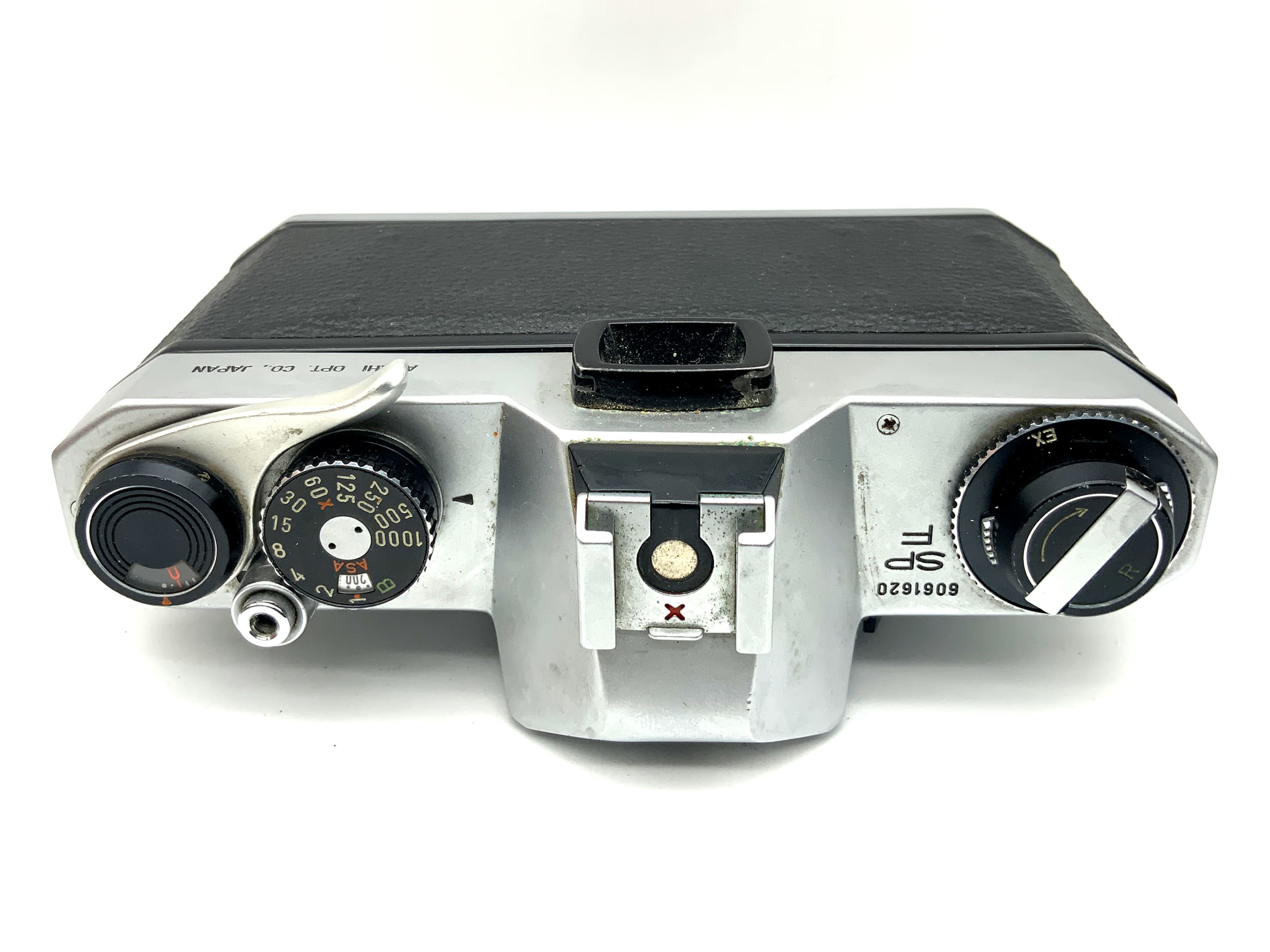 Asahi Pentax Spotmatic F SLR 35mm analog Body Gehäuse (M42) !Beli defekt!