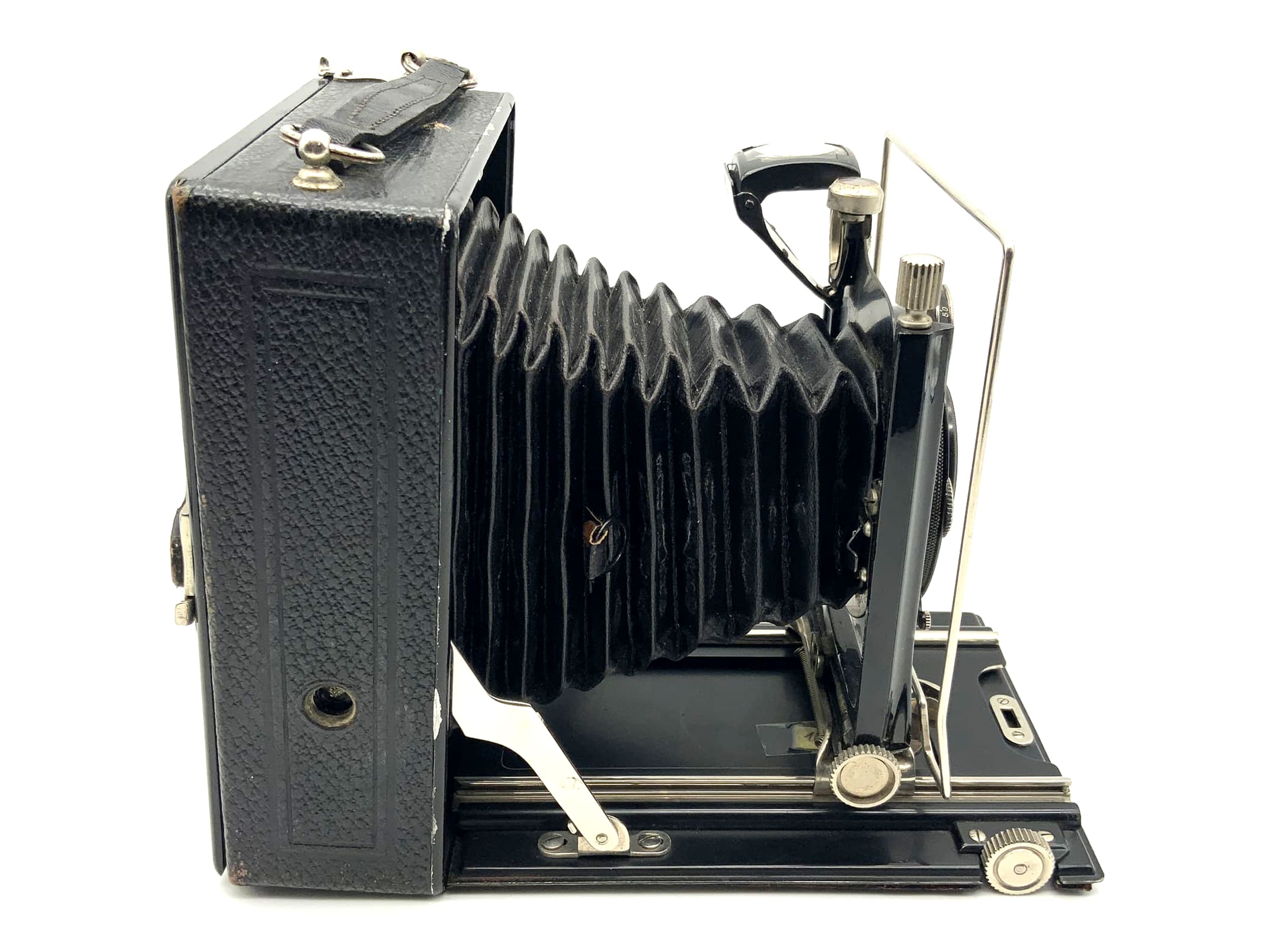 Welta Plattenkamera mit Rodenstock München Eurynar 1:4.5 f=13,5cm 9x12 Compur