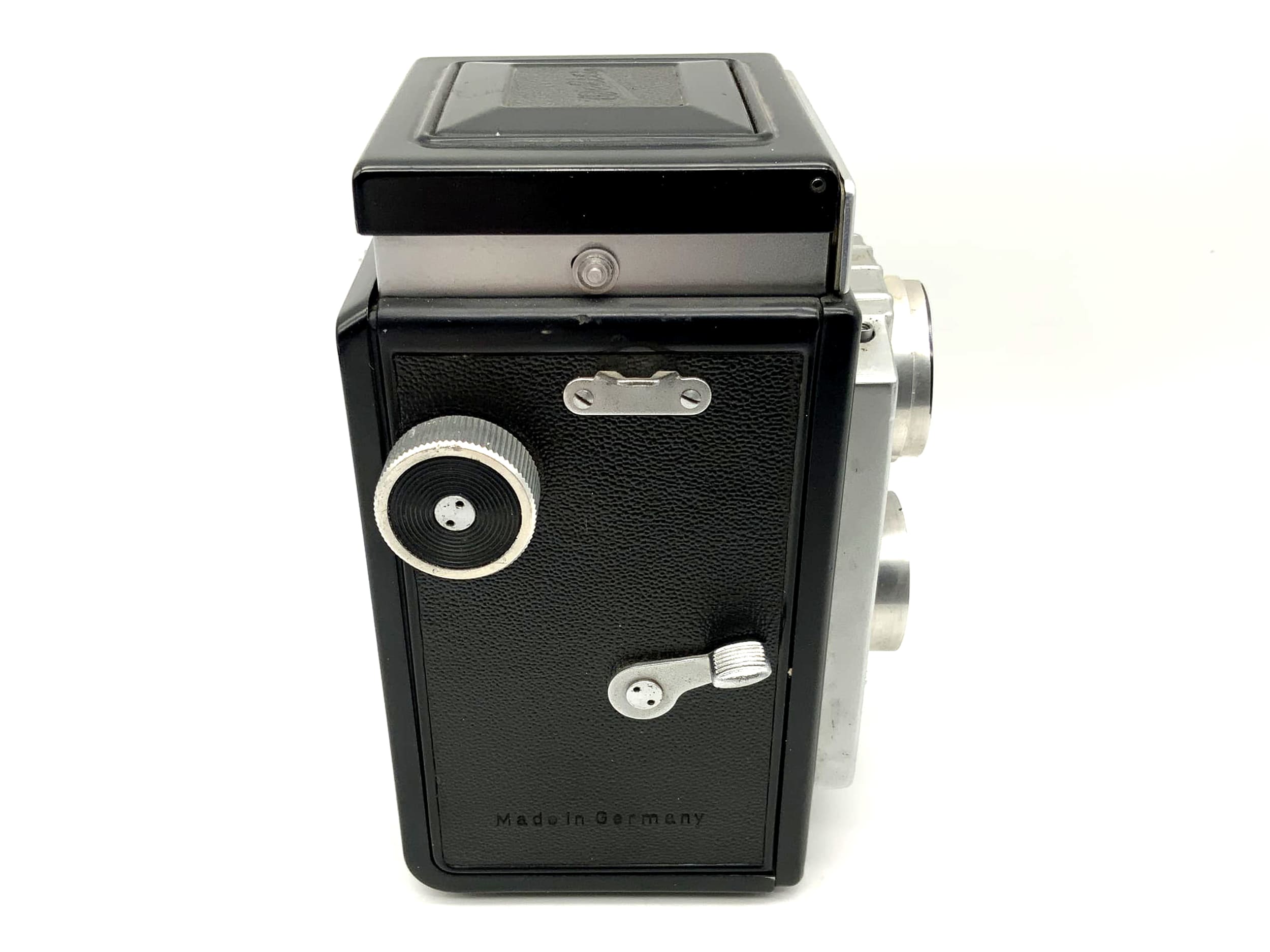 Welta Weltaflex TLR mit E.Ludwig Meritar 1:3.5 f=75mm red V Vebur