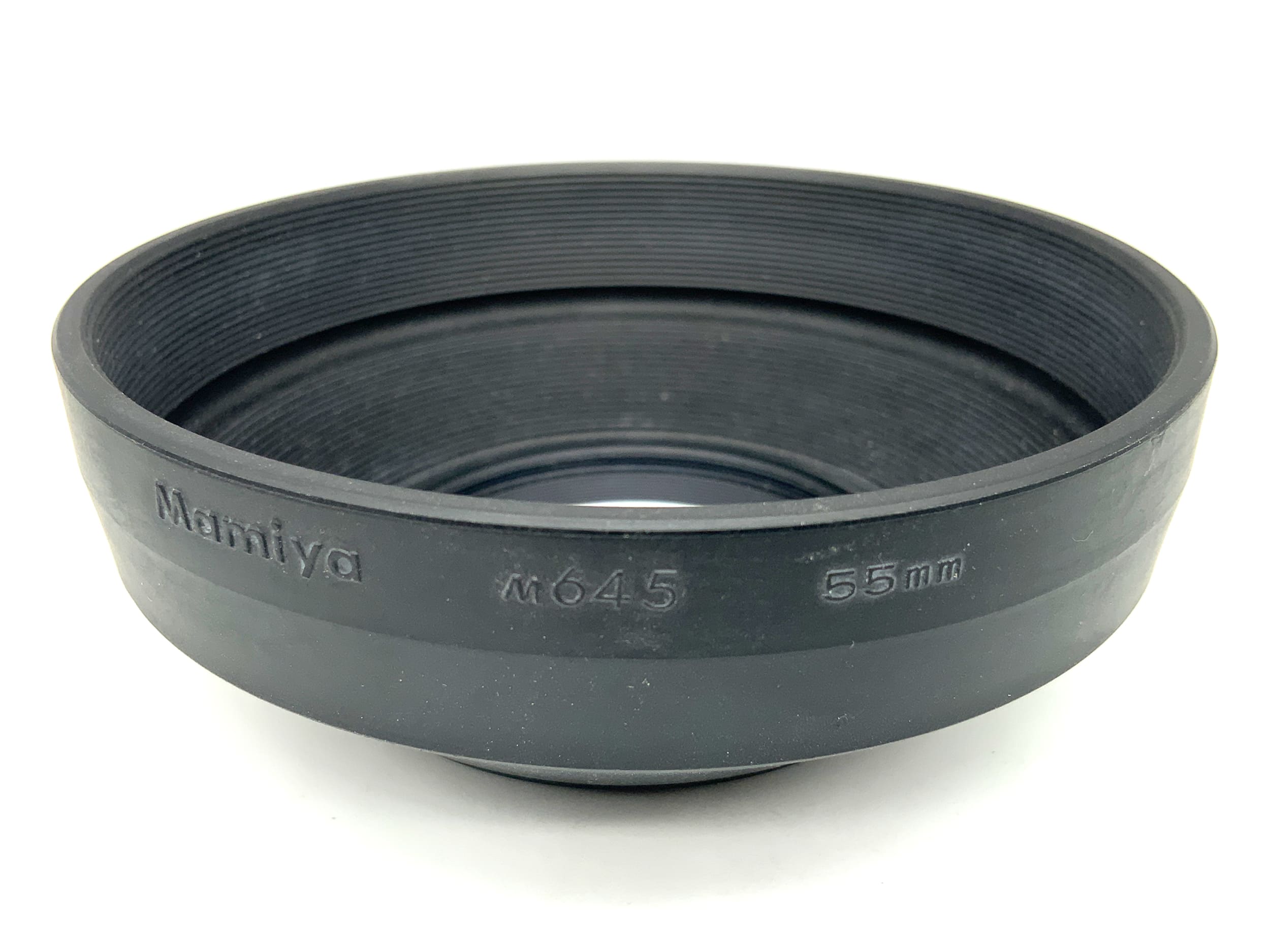 Mamiya M645 Gegenlichtblende 55mm Rubber Lens Shade für Sekor Sonnenblende
