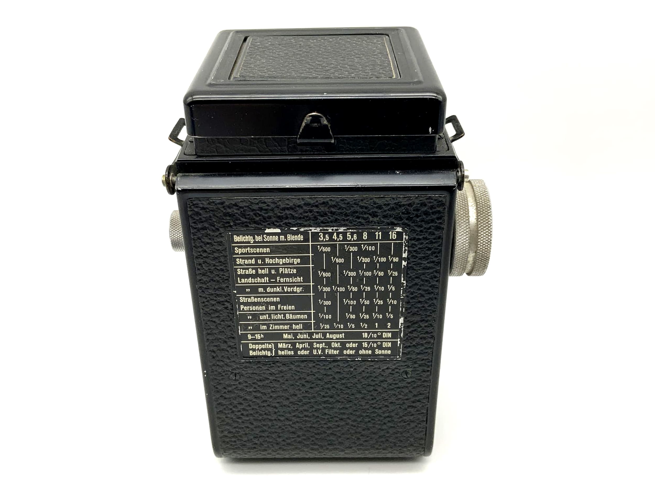Rollei Rolleicord 1a TLR mit Carl Zeiss Triotar 1:4.5 f=7.5cm Compur 6x6