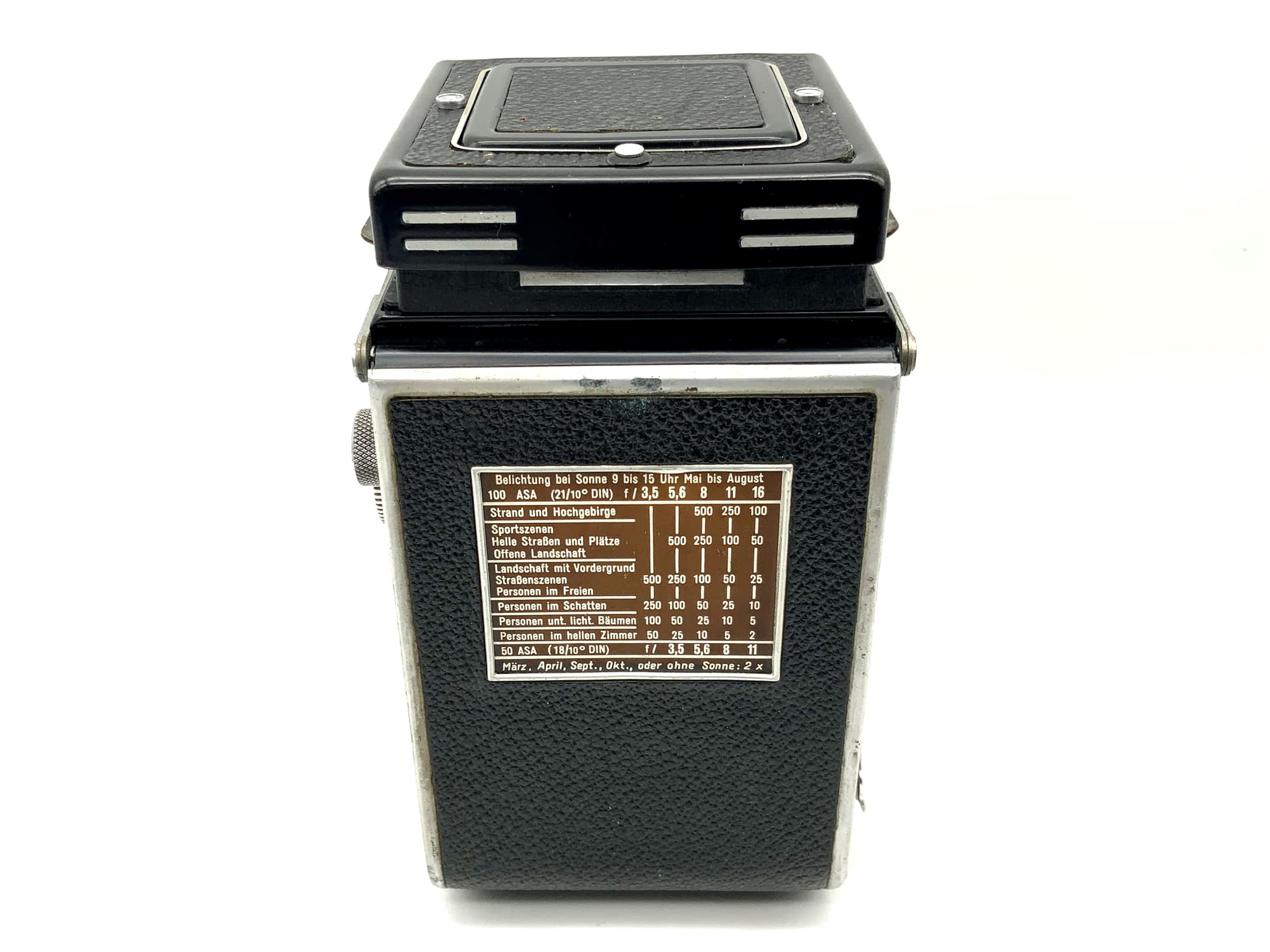 Rollei Rolleiflex Automat K4A TLR mit Zeiss Tessar 1:3.5 f=75mm Synchro-Compur