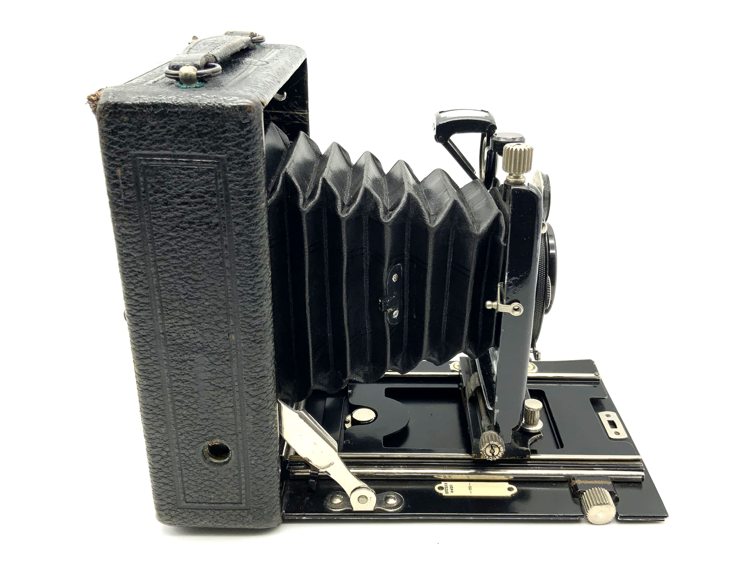 Plattenkamera Steinheil D.Anastigmat Unofokal 4.5 /13,5cm 9x12 135mm Compur