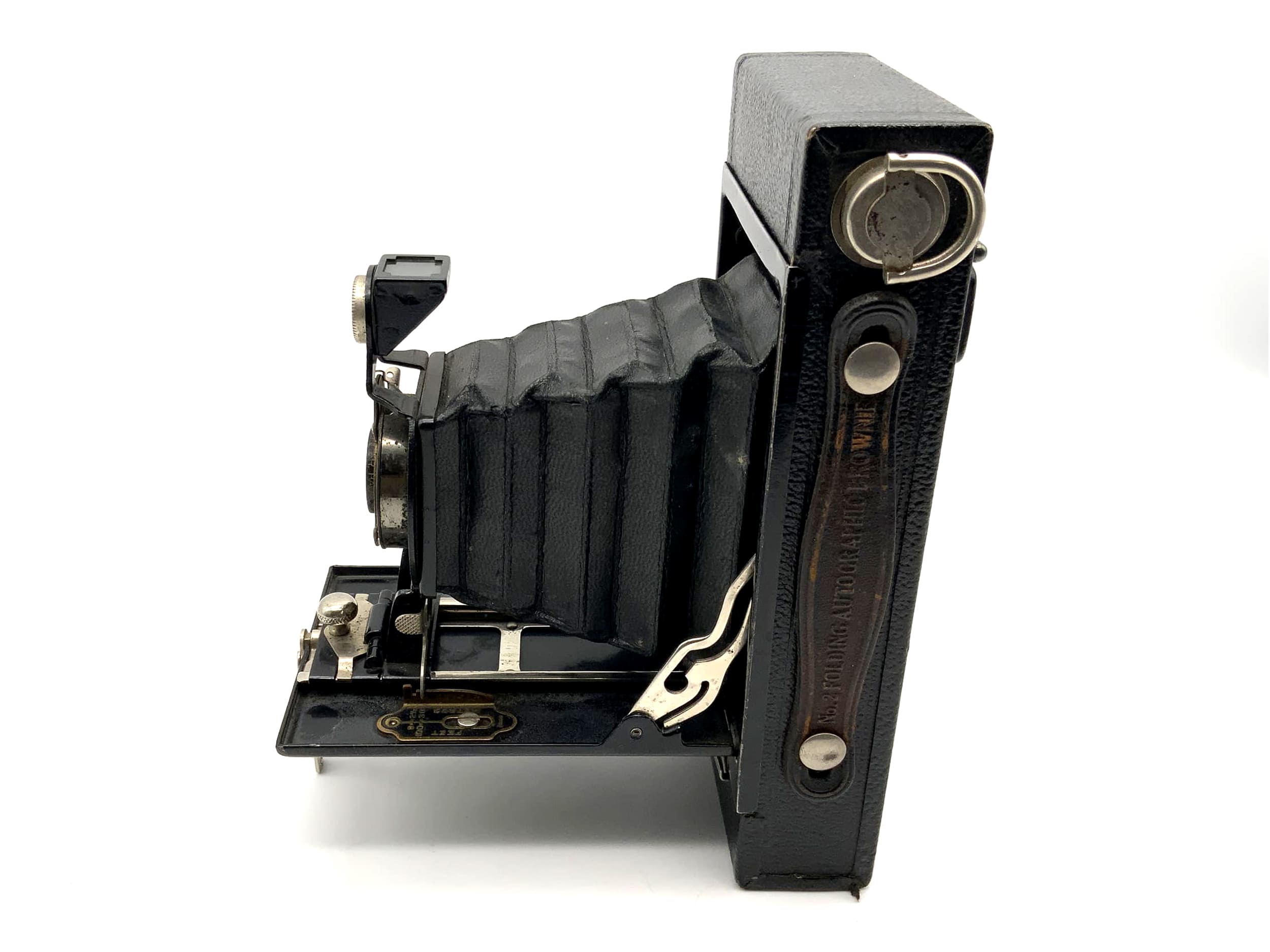 Kodak Plattenkamera mit Objektiv Rollfilm 120 No.2 Folding Autographic Brownie