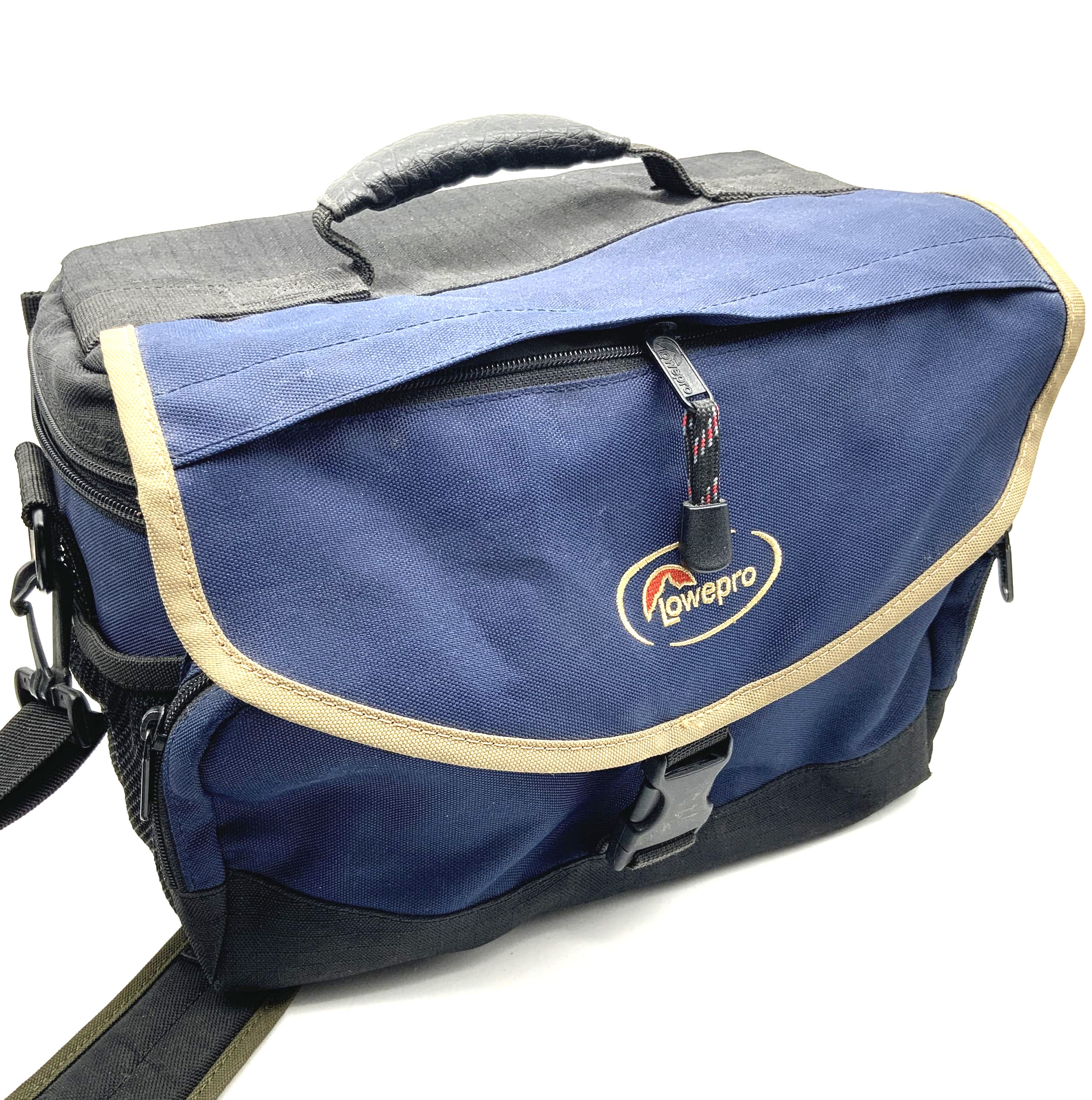 Lowepro Kameratasche Nova 4 blau/schwarz Umhängetasche ca. 30x13x20cm