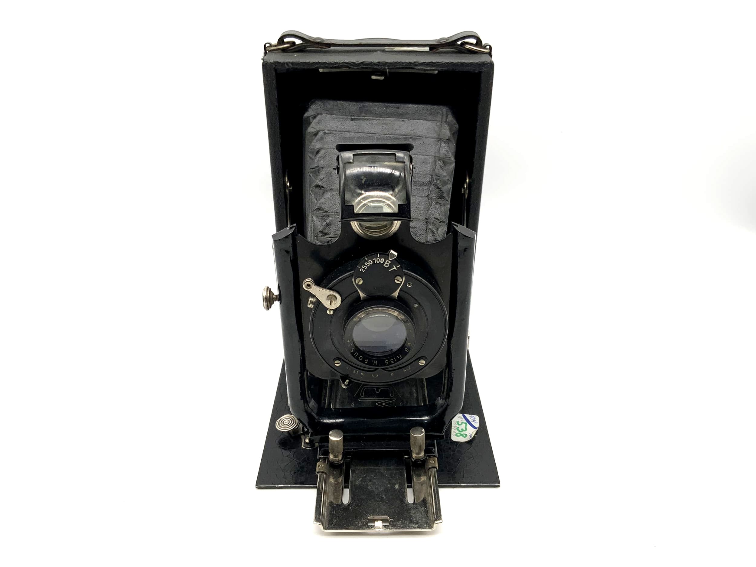 Hemax Plattenkamera mit Paris Anastigmat 1:6.8 / F=13,5cm 9x12 H. Roussel Paris