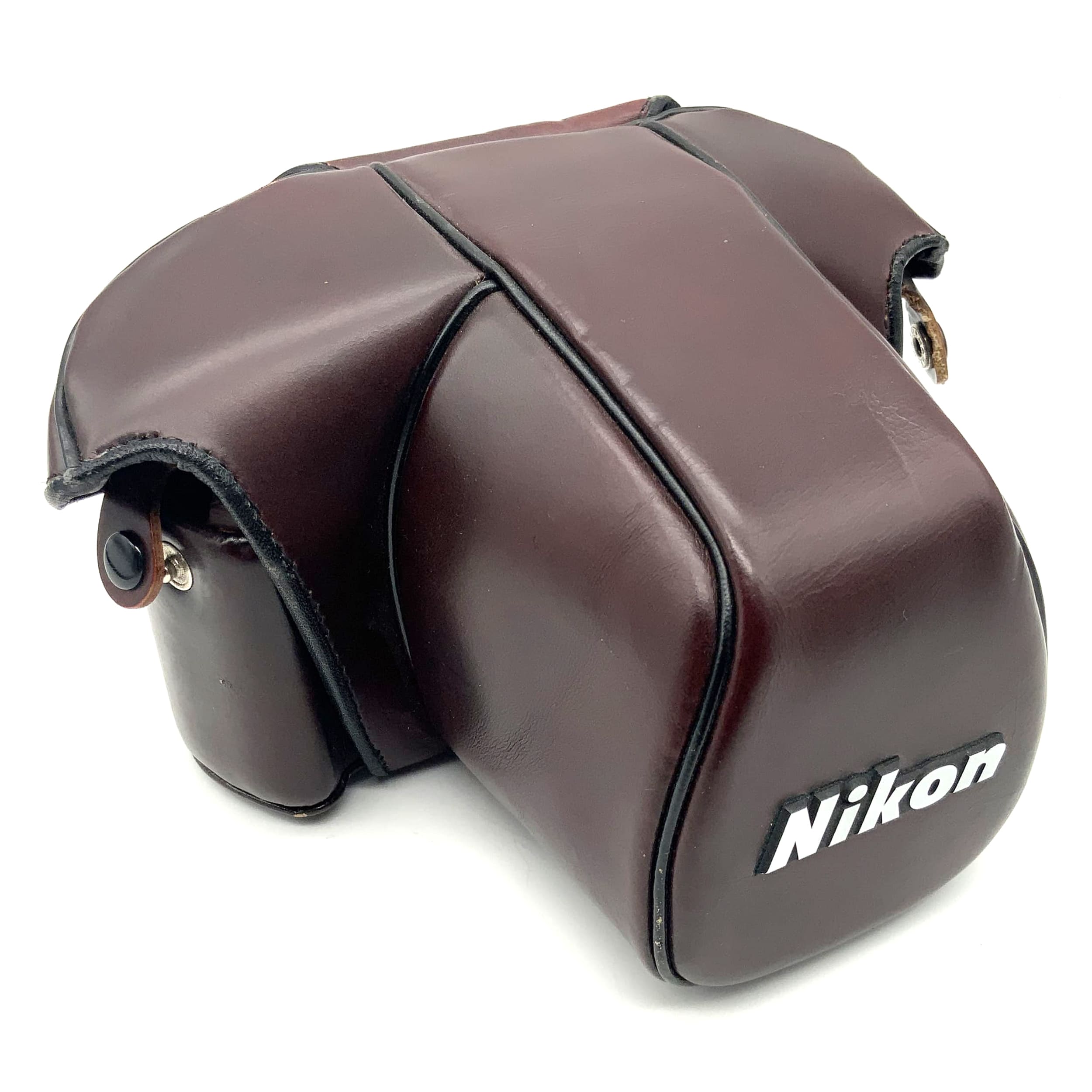 Nikon Bereitschaftstasche CF-20 braun Leder Tasche für Nikon F3 F3HP