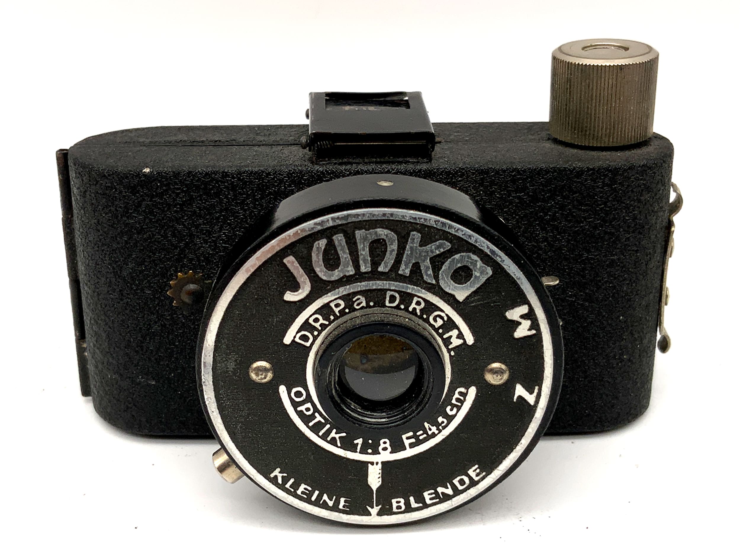 Junka Werke Junka Sucherkamera mit Optik 1:8/4,5cm Miniatuarkamera 1930er