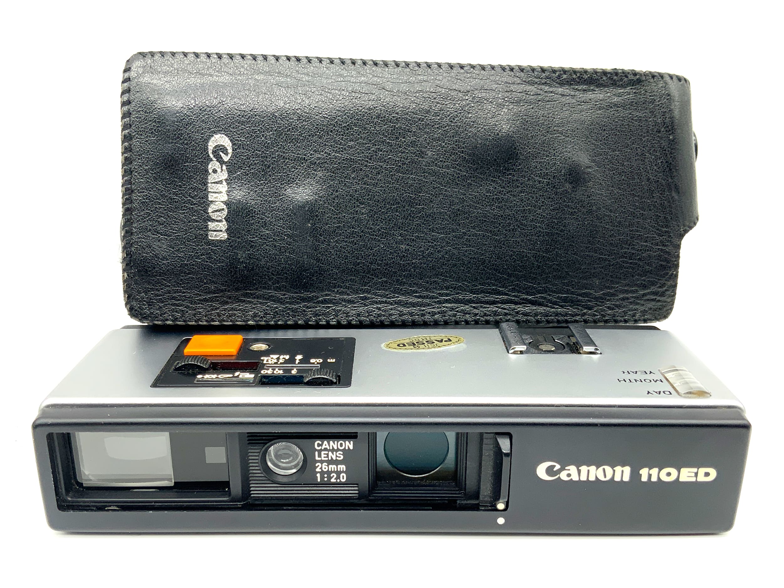 Canon 110ED Sucherkamera mit Lens 26mm 1:2.0 Miniatuarkamera Analogkamera