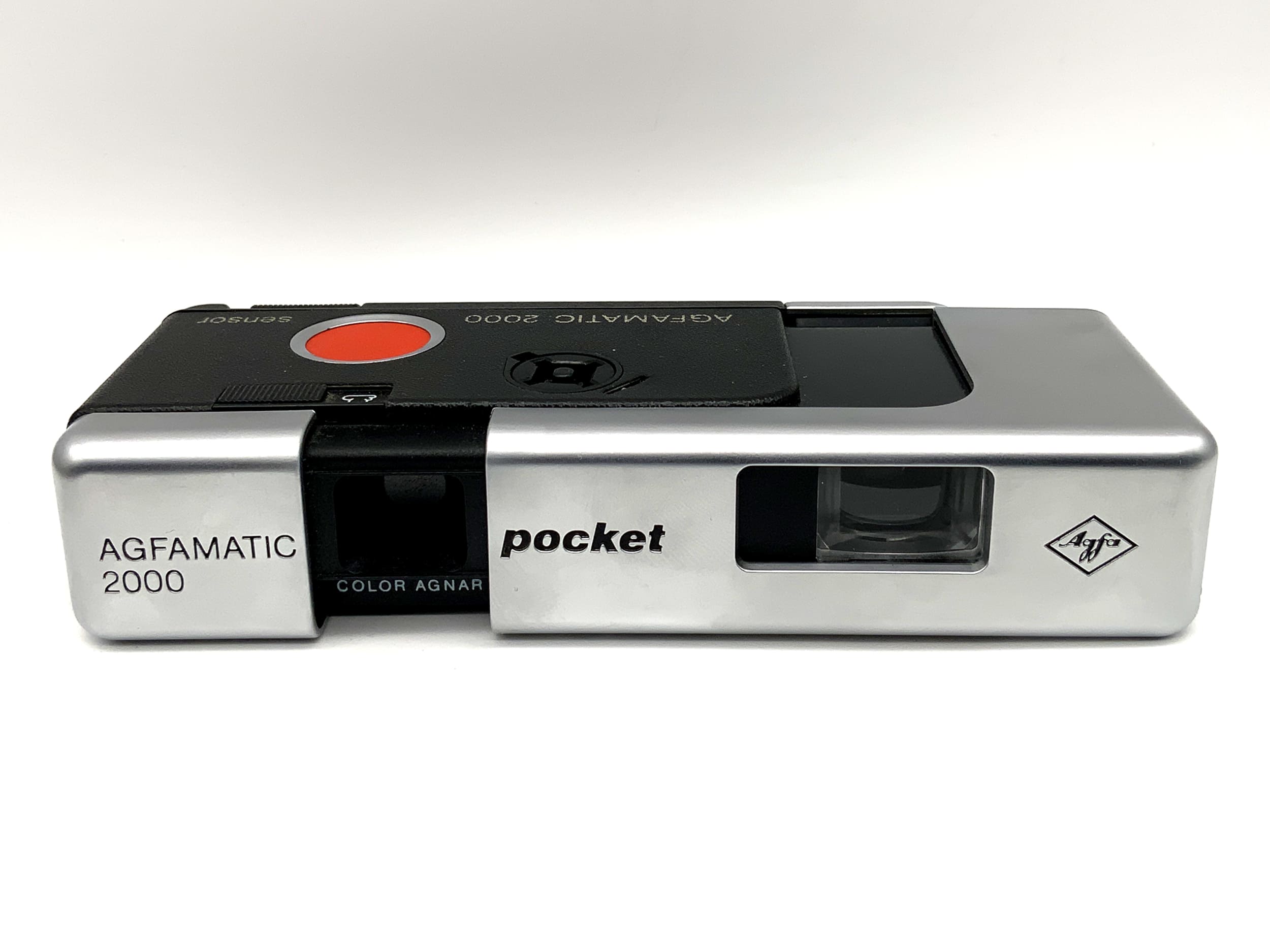 Agfa Agfamatic 2000 Sucherkamera mit Color Agnar Miniatuarkamera Analogkamera