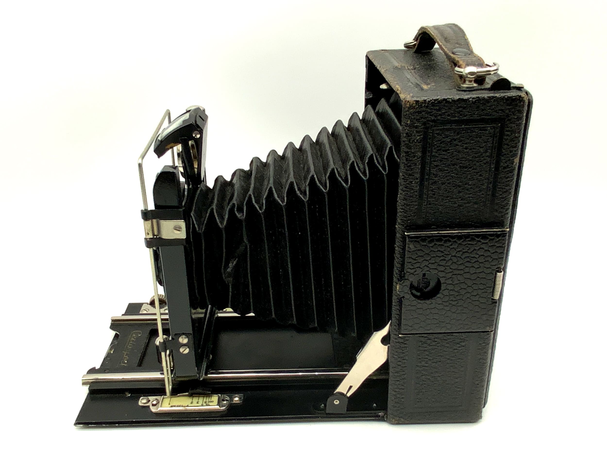 Certo Sport Plattenkamera mit Doppelanastigmat Unofokal 1:4.5/13,5cm Compur 0