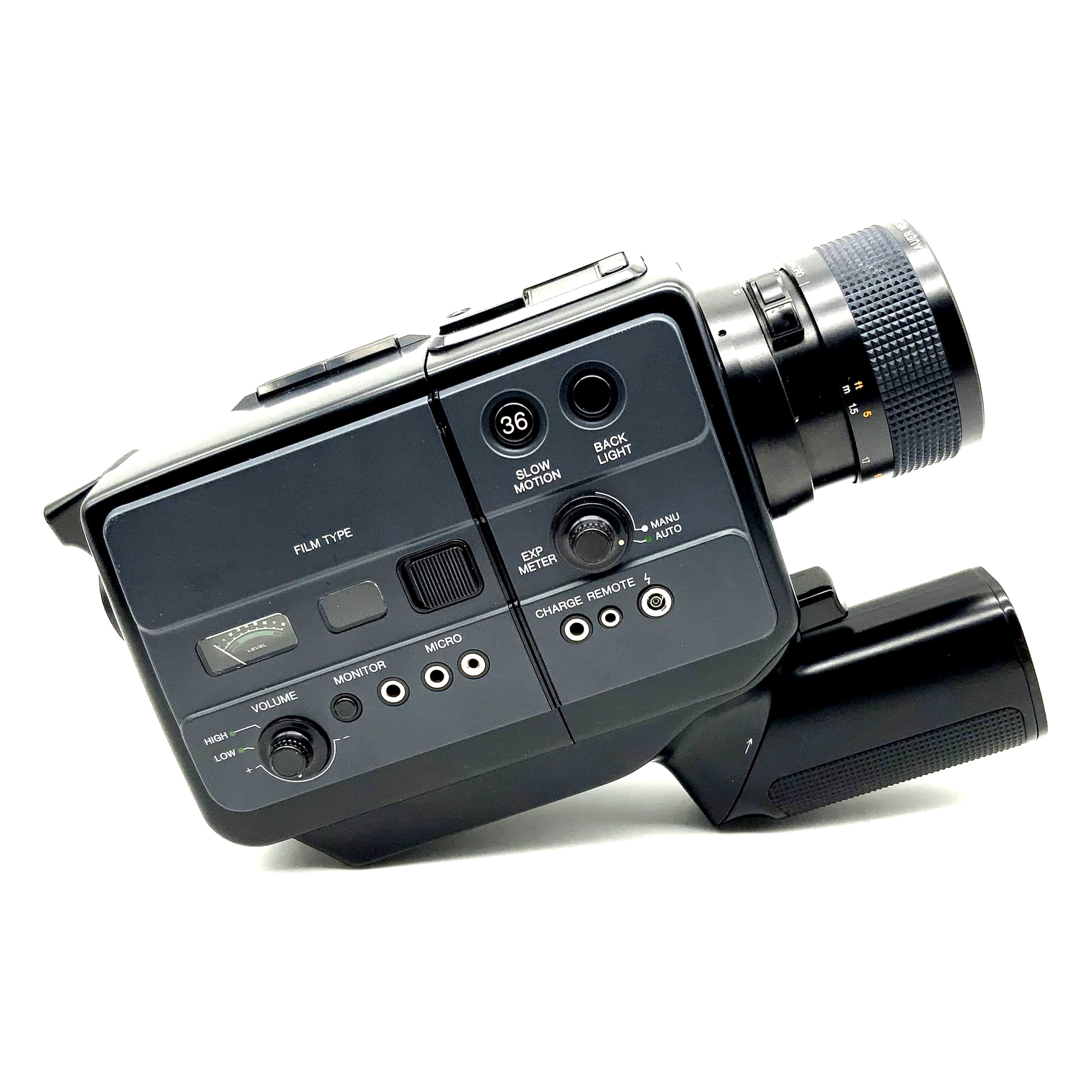 Bauer S108 sound Filmkamera mit Neovaron 1.7/7.5-60 Macro Super 8 Kamera