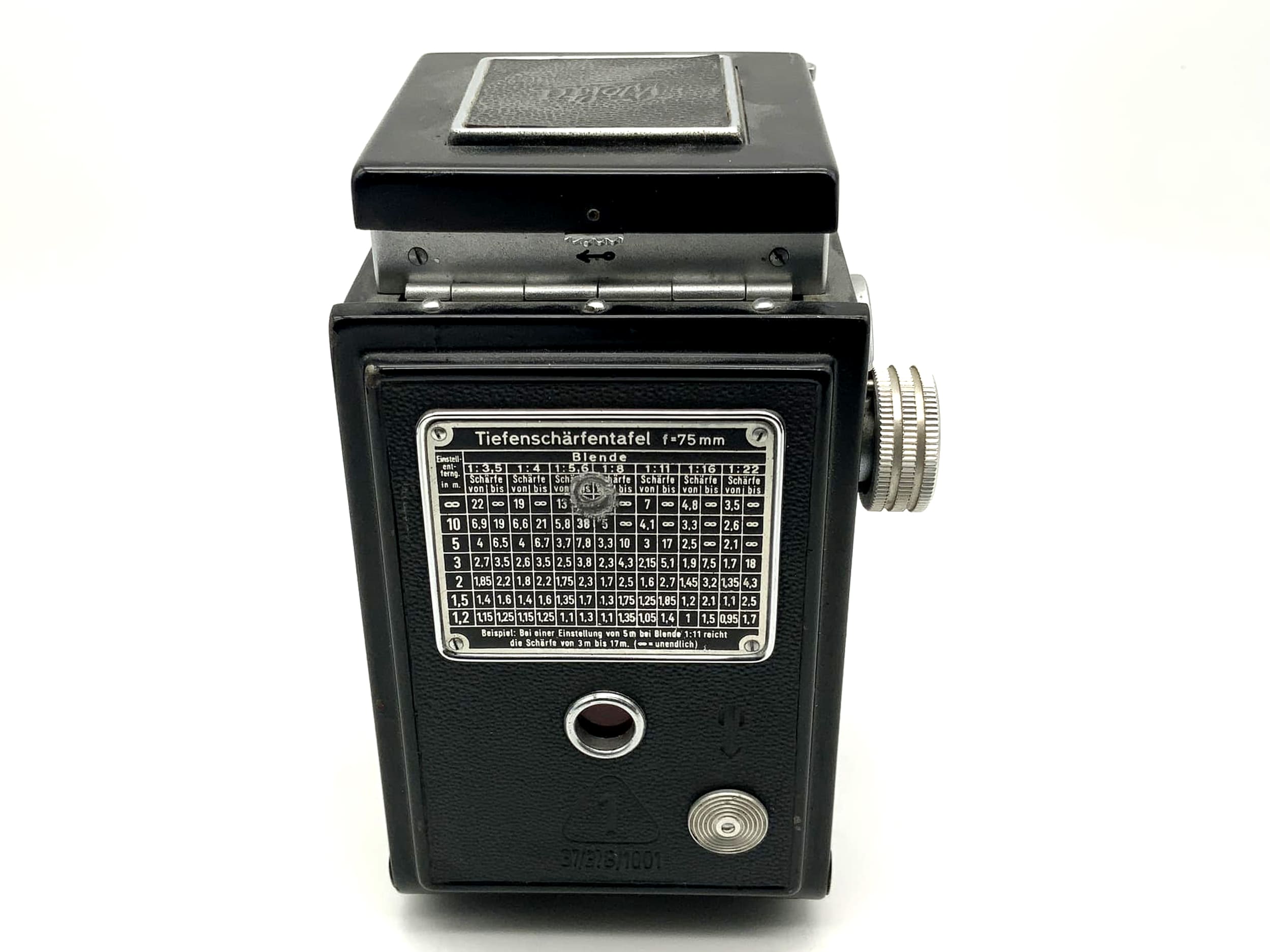 Welta Reflekta II TLR mit ROW Pololyt 1:3.5 / 75mm red V Cludor zweiäugig