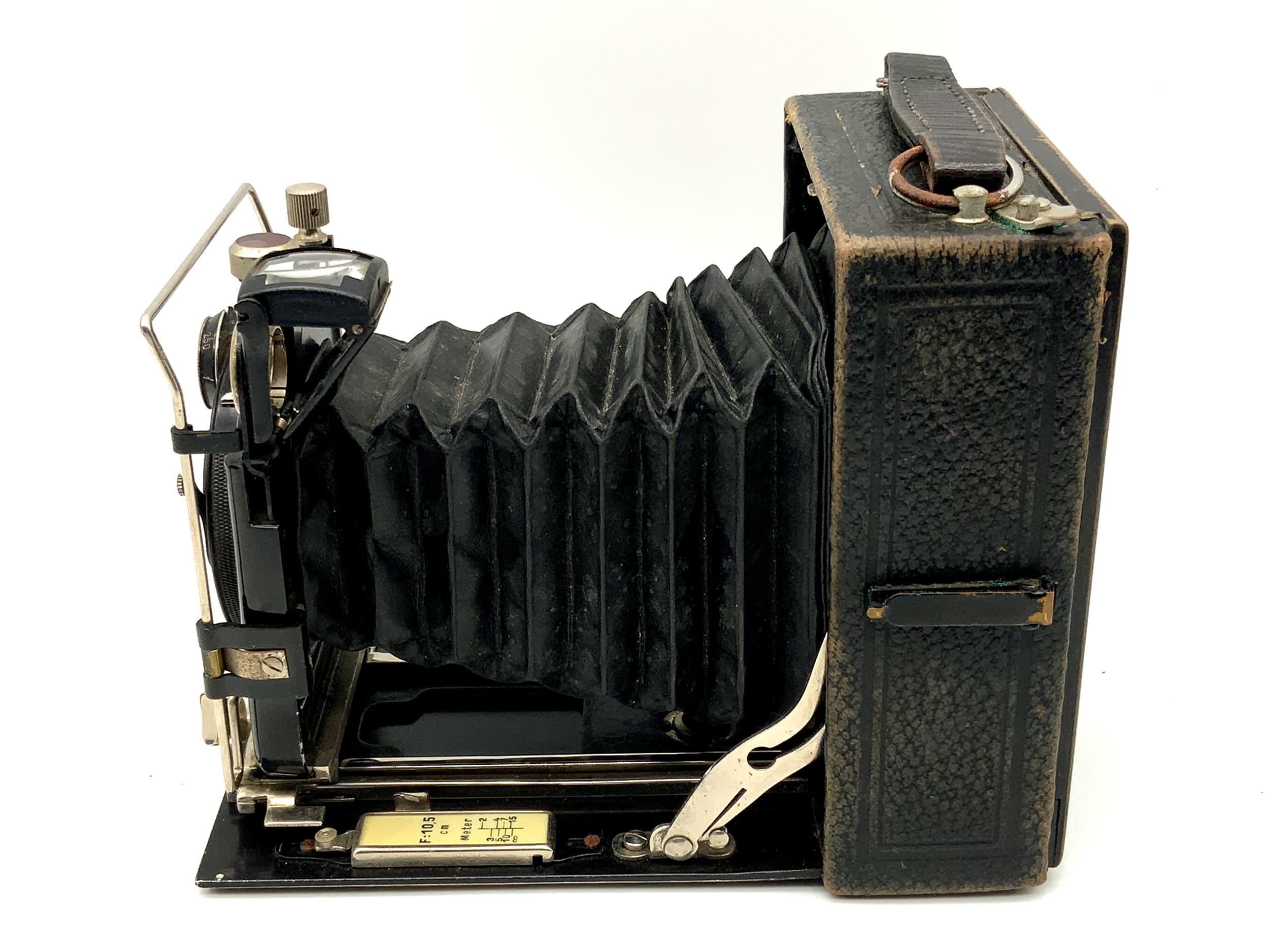 Clunz Plattenkamera mit Xenar 4.5/10,5cm Compur Analogkamera