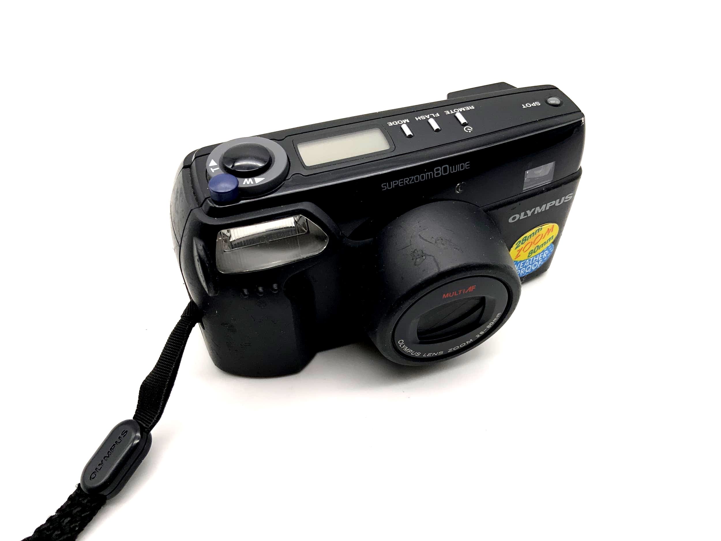 Olympus Superzoom 80 wide Kompaktkamera Point&Shoot Camera 35mm Multi AF