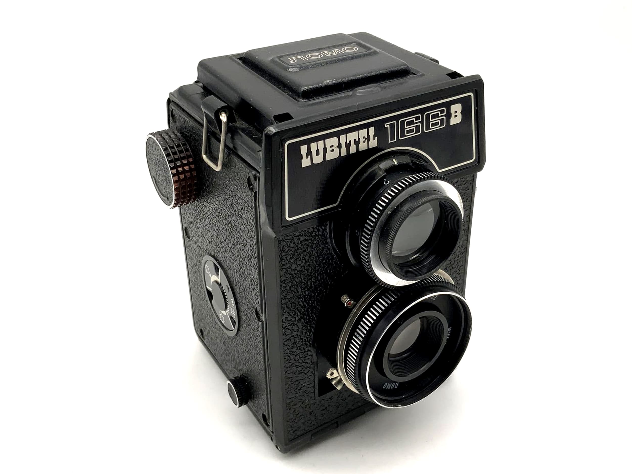 Lomo Lubitel 166B TLR mit T-22 4.5/75 USSR zweiäugige Kamera Defekt