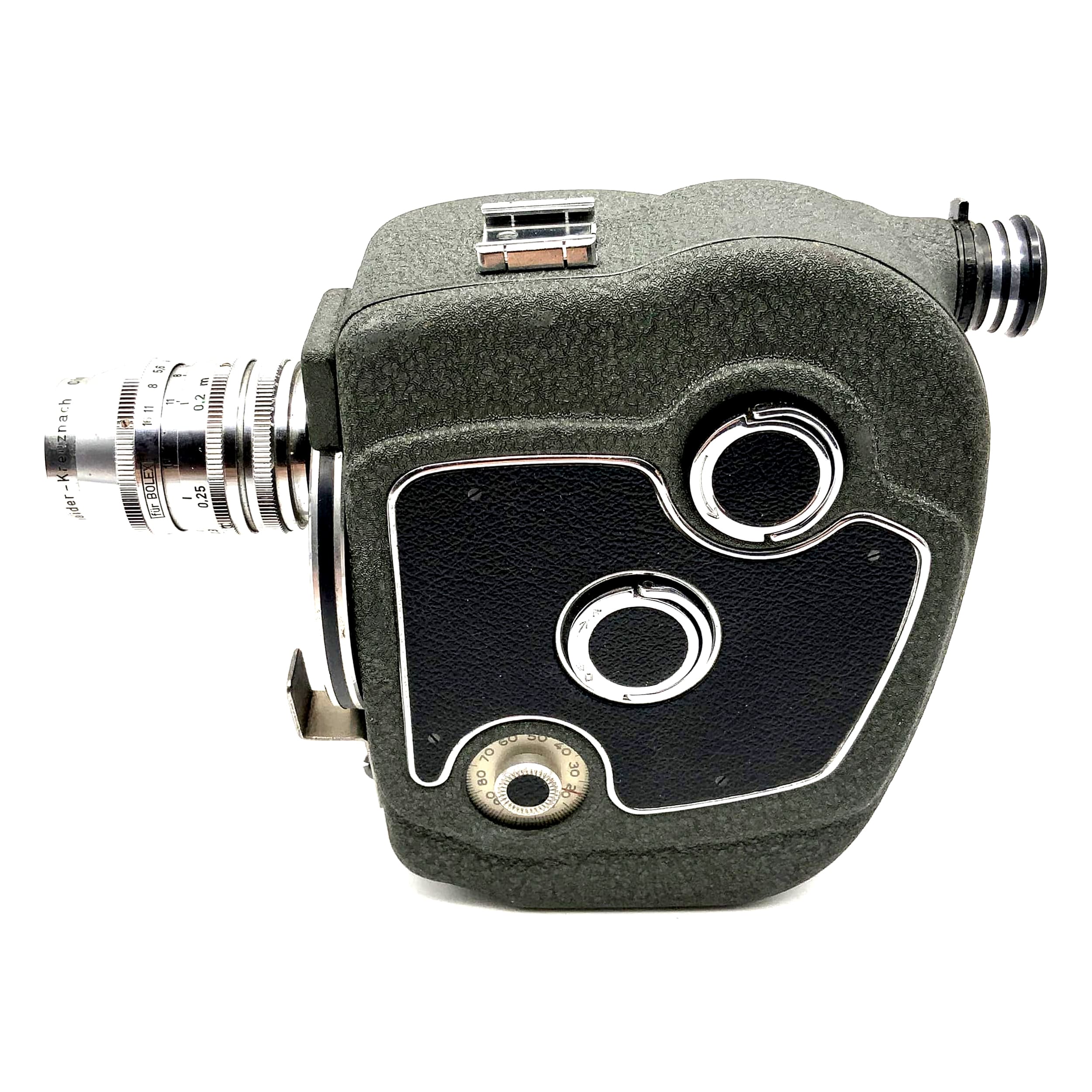 Beaulieu TR8 Filmkamera mit Cinegon 1:1.8/5,5 Aufziehmechanismus Super 8 Kamera