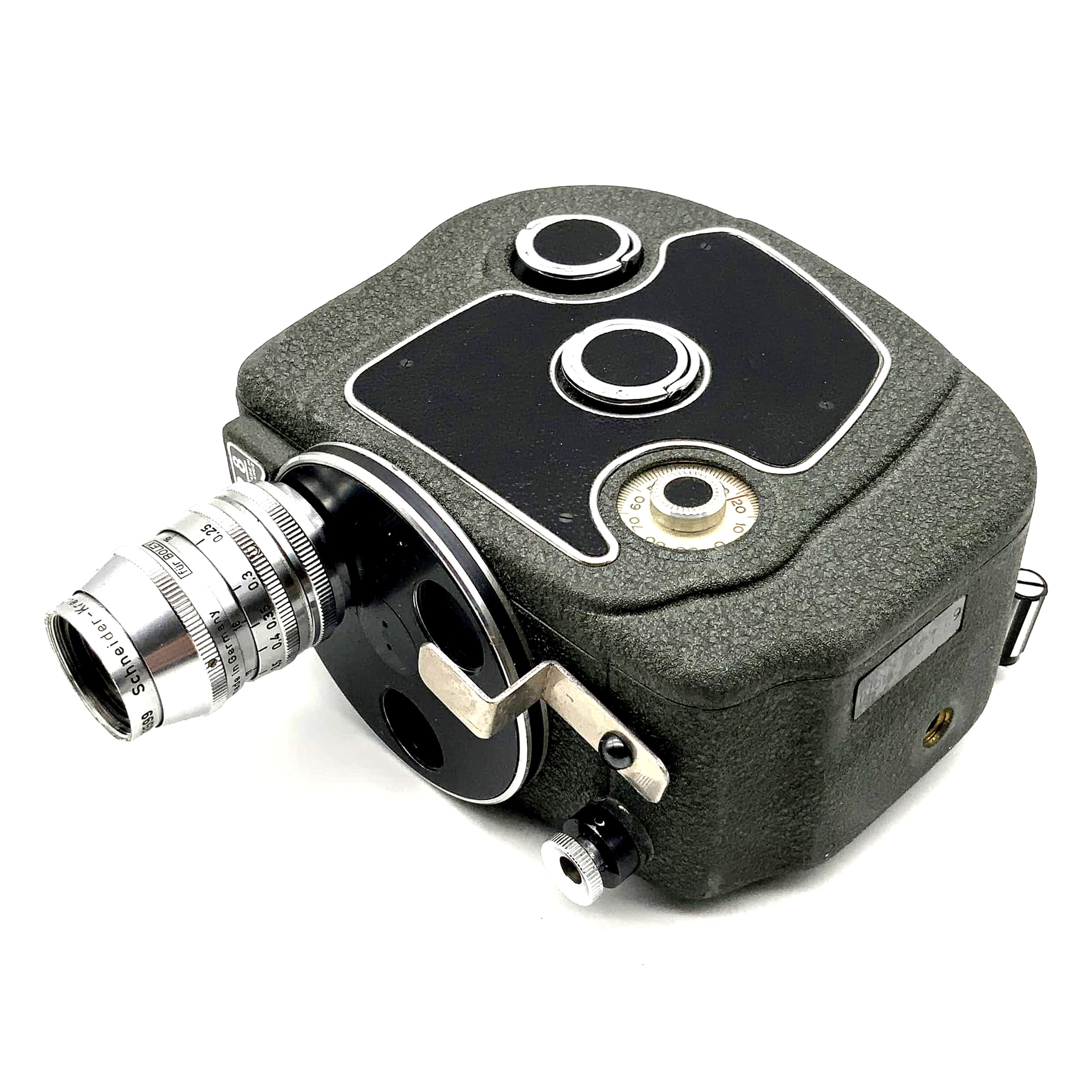 Beaulieu TR8 Filmkamera mit Cinegon 1:1.8/5,5 Aufziehmechanismus Super 8 Kamera