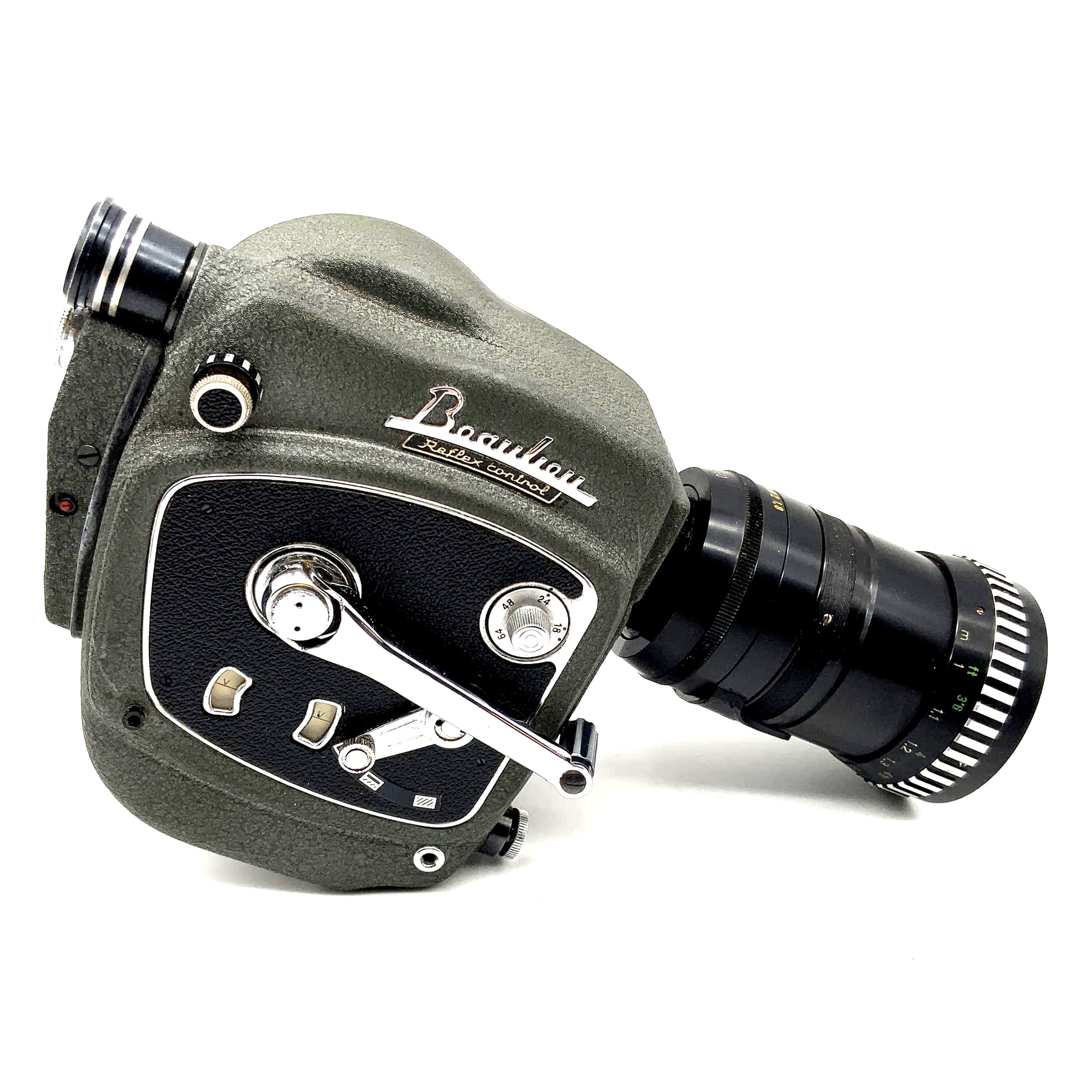 Beaulieu MR8 Filmkamera mit Variogon 1:1.8/8-48 Super 8 Kamera movie camera