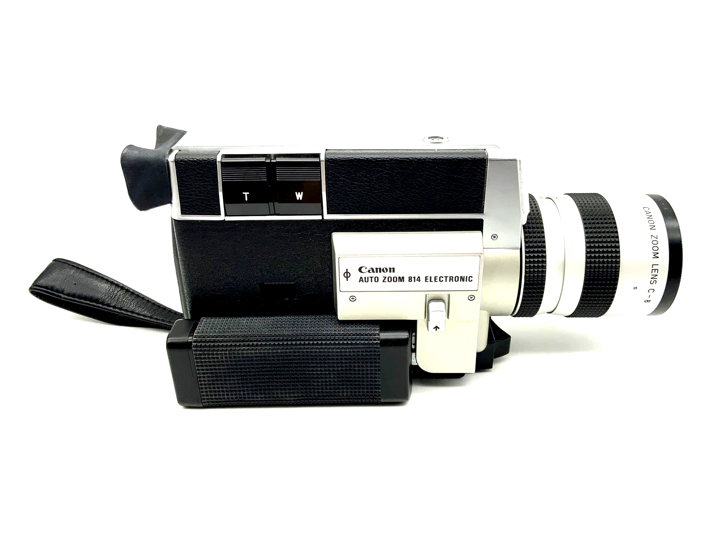 Canon Auto Zoom 814 Electronic Filmkamera C-8 7.5-60mm 1:1.4 Macro Super 8