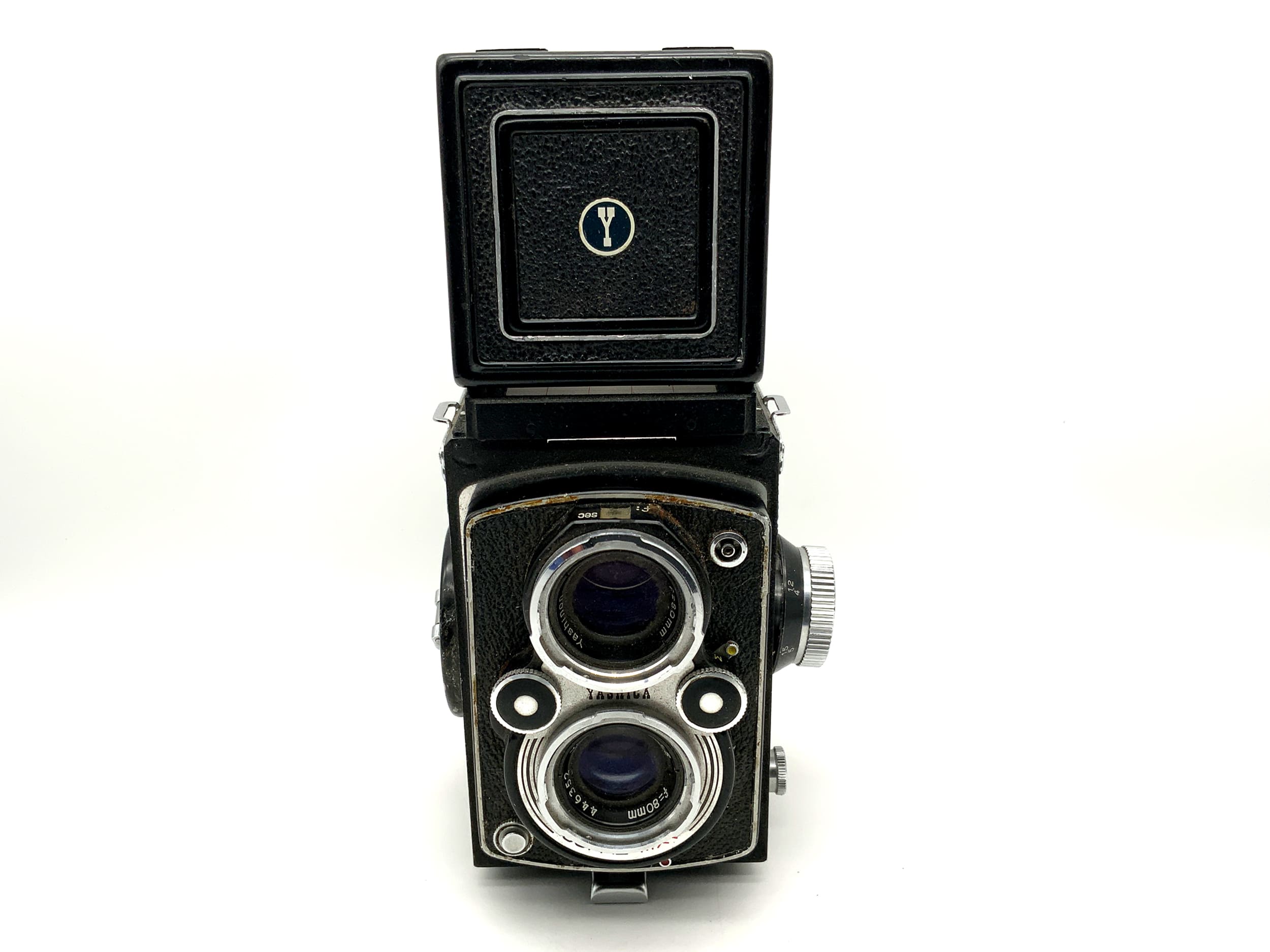 Yashica Mat LM TLR mit Yashinon 1:3.5/80mm Zweiäugige Analogkamera