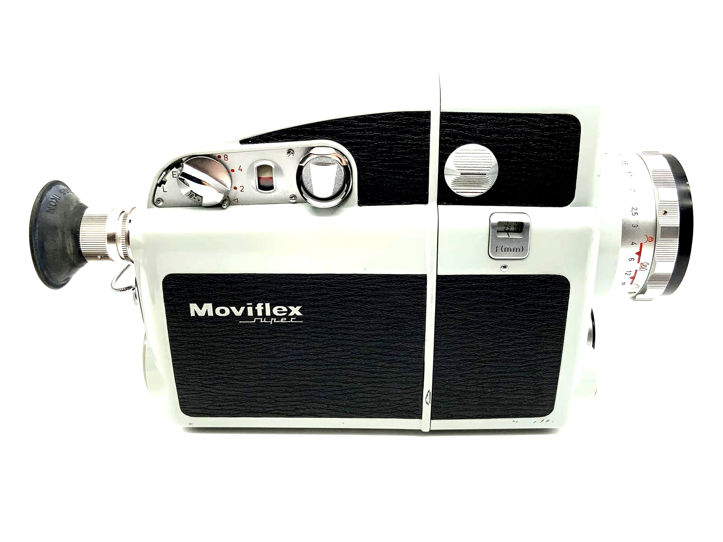 Zeiss Ikon Moviflex super Filmkamera mit Vario Sonnar 1:1.9/7.5-30mm Super 8