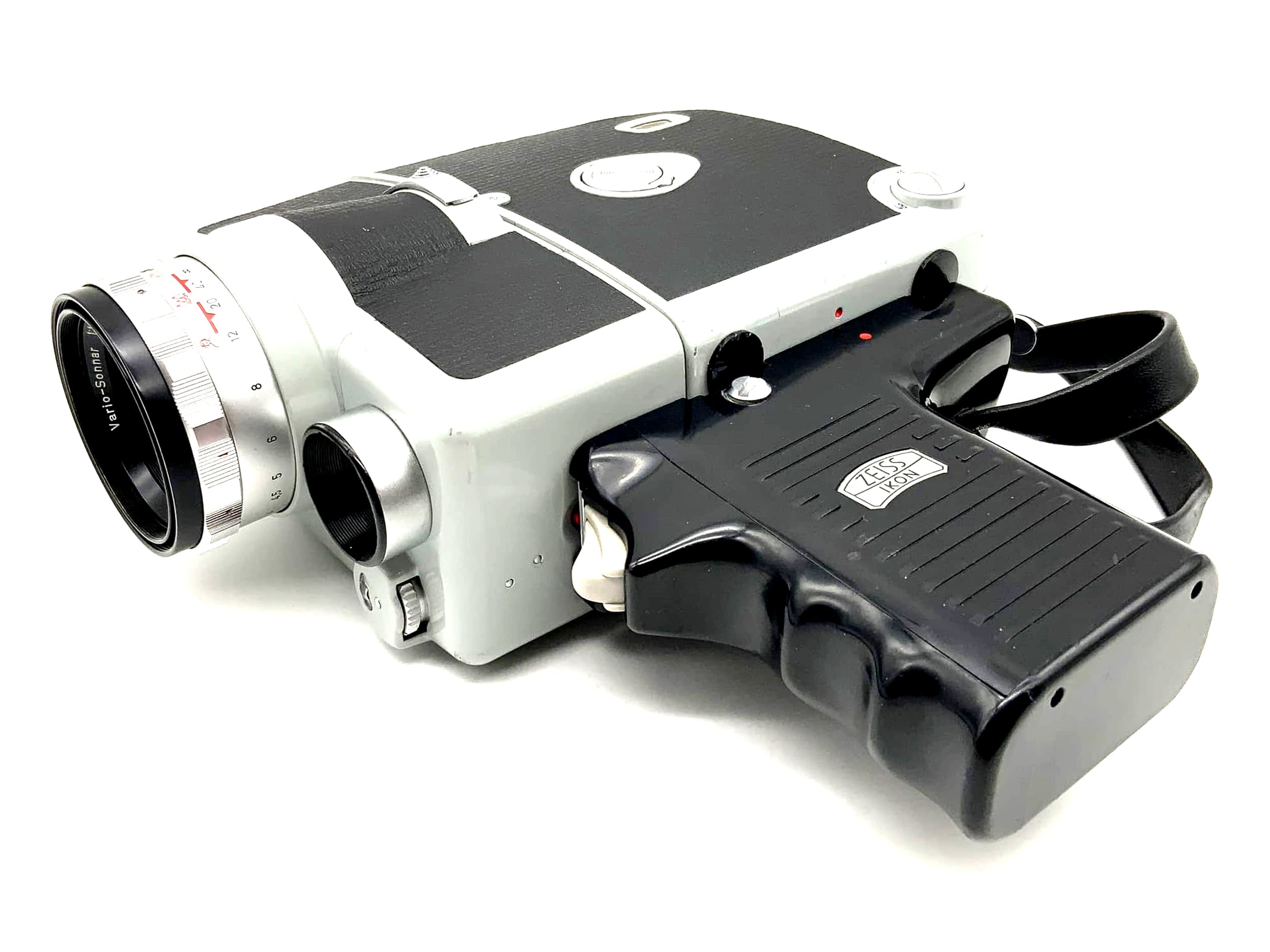 Zeiss Ikon Moviflex super Filmkamera mit Vario Sonnar 1:1.9/7.5-30mm Super 8