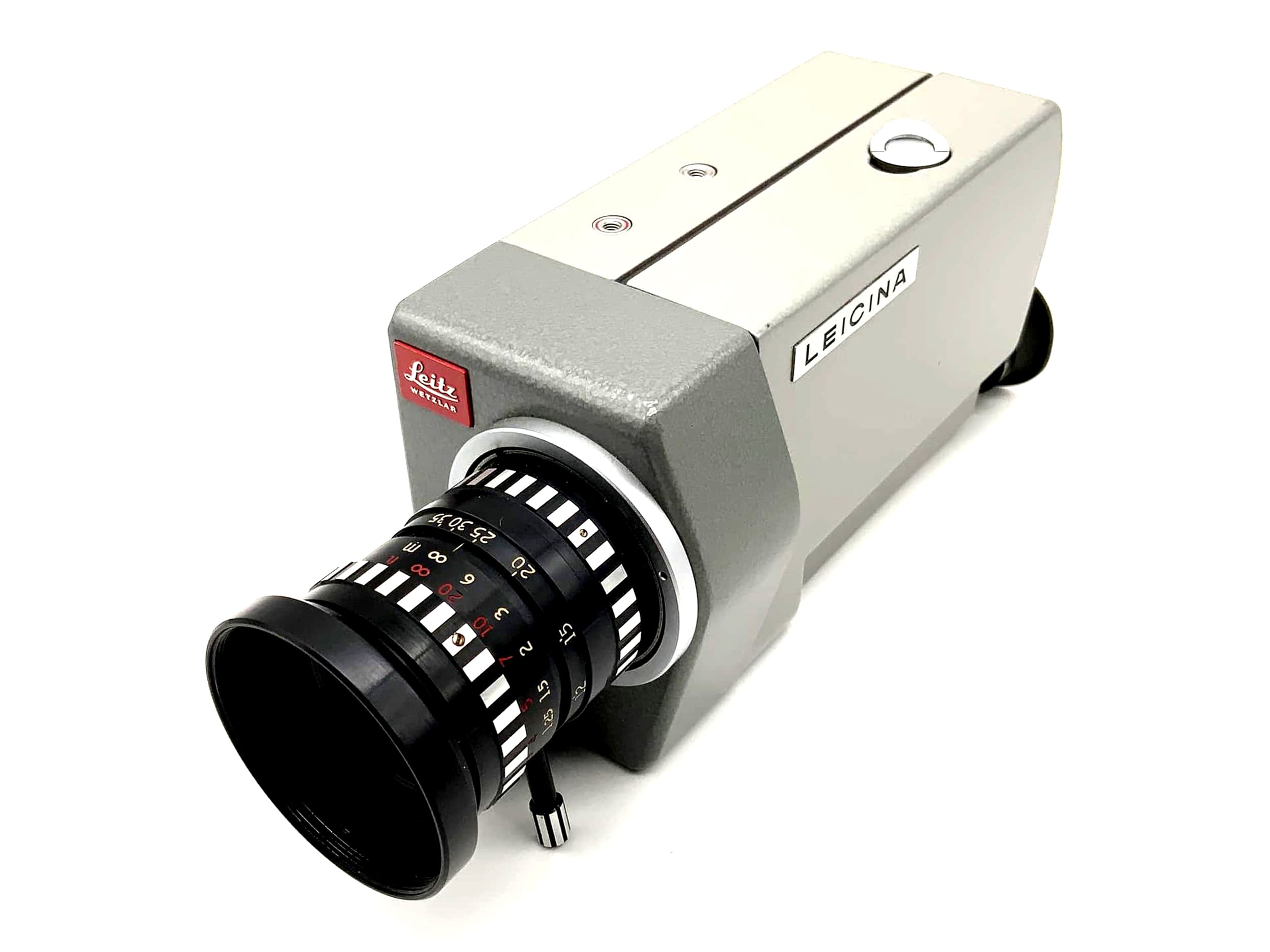 Leitz Leicina 8SV Filmkamera mit Leicina Vario 1:1.8/7.5-35mm Super 8 Kamera