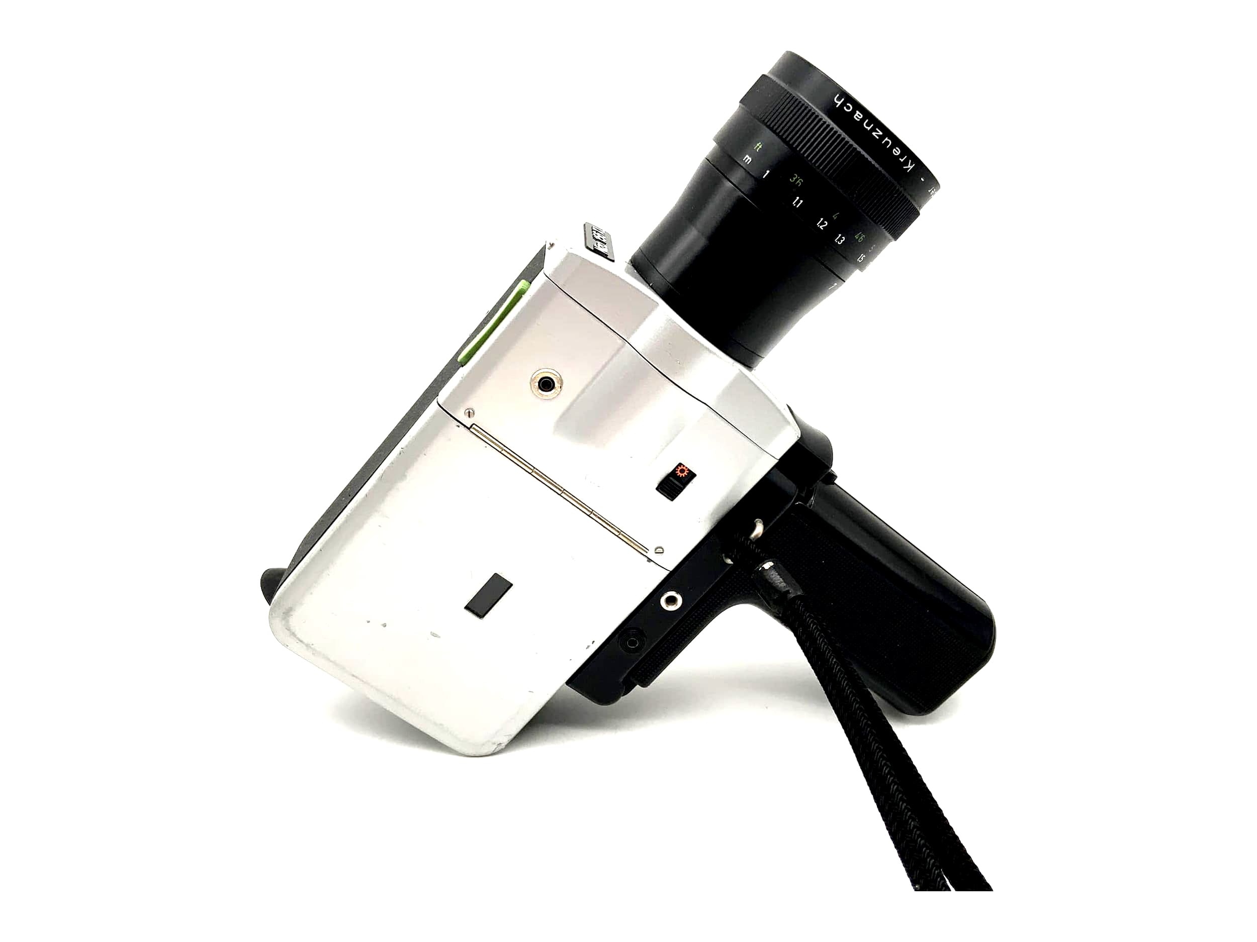 Braun Nizo 156 XL Filmkamera mit Schneider-Kreuznach Variogon 1:1.8/7-56 Super 8