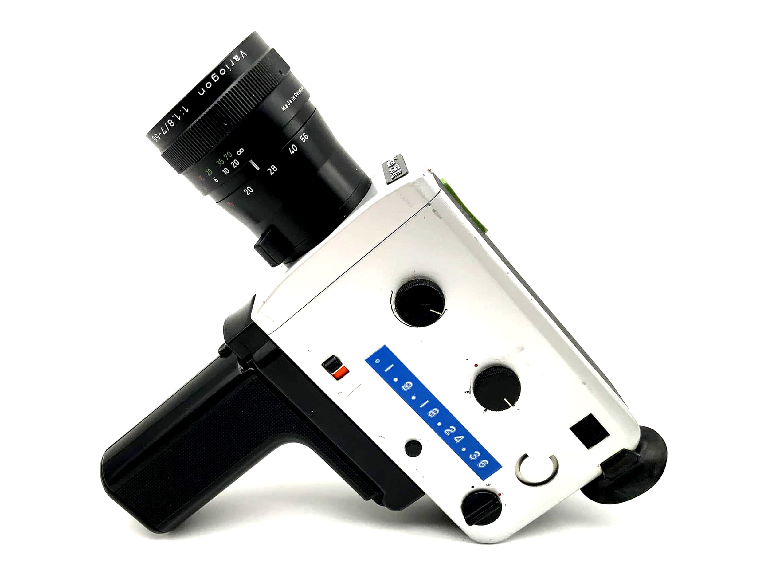 Braun Nizo 156 XL Filmkamera mit Schneider-Kreuznach Variogon 1:1.8/7-56 Super 8
