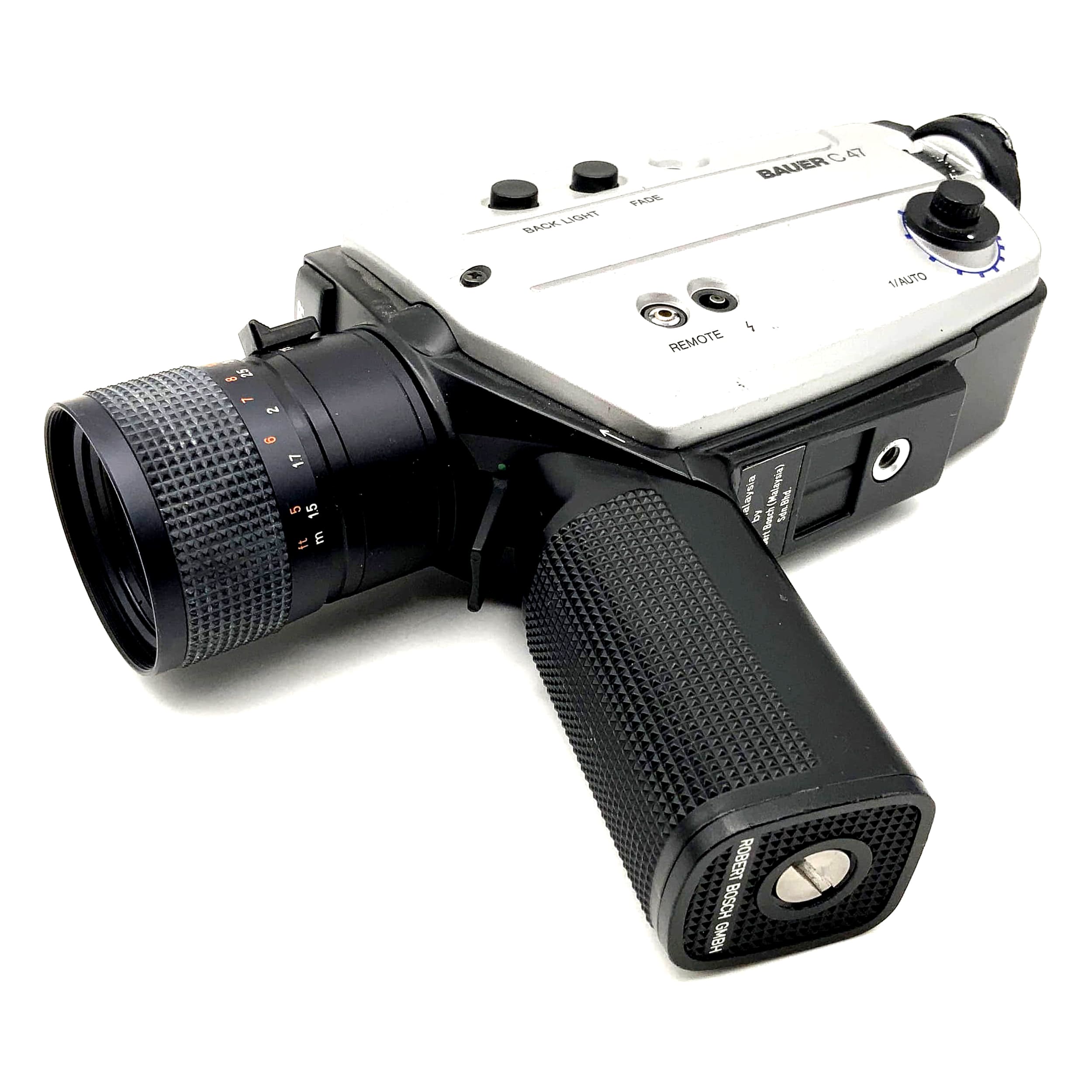 Bauer C47 Filmkamera mit Neovaron 1.8/7.5-54 Super 8 Kamera movie camera