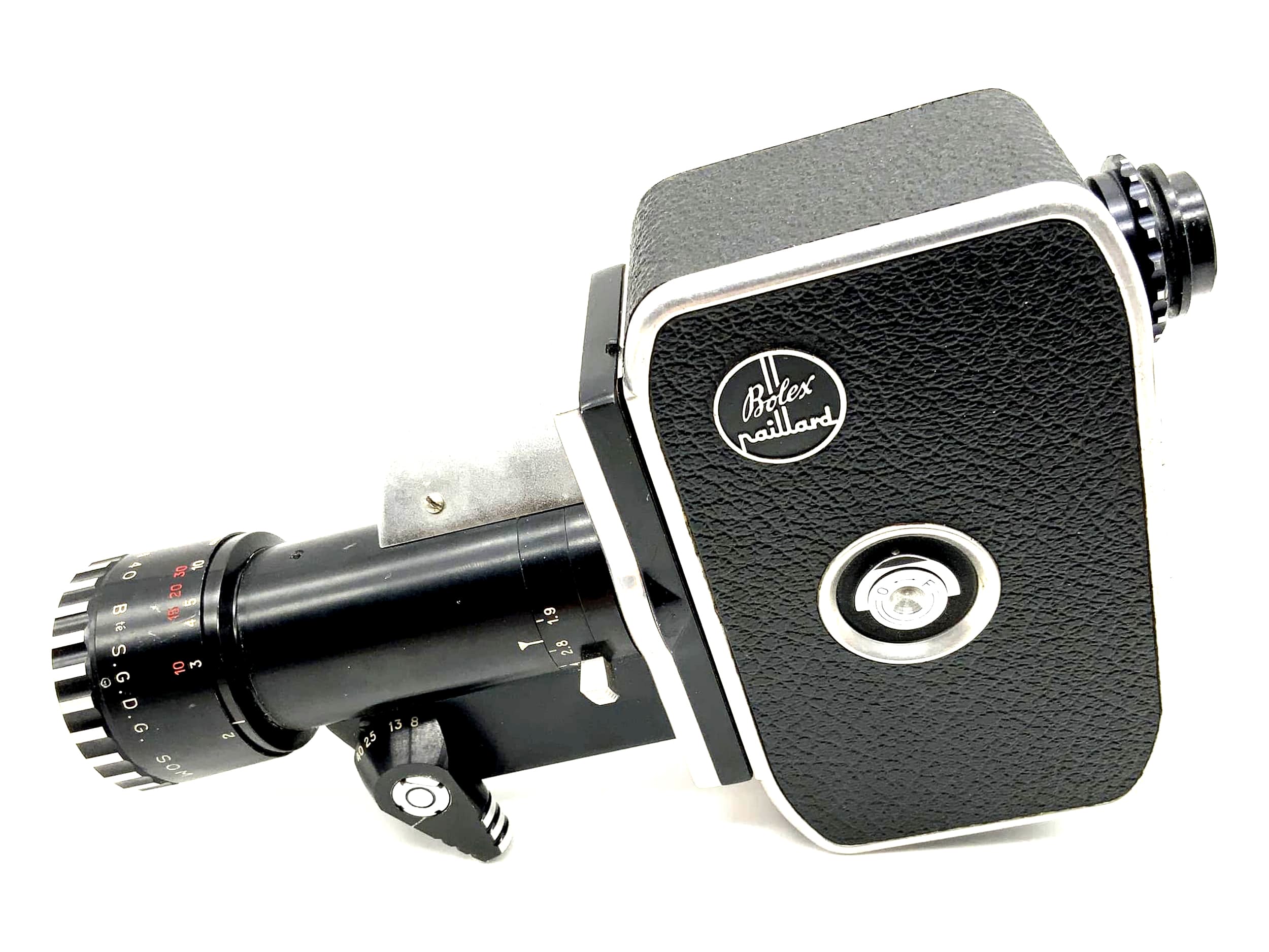 Bolex P1 Zoom Reflex Filmkamera mit Pan Cinor 1:1.9 f=8-40mm Super 8 Kamera