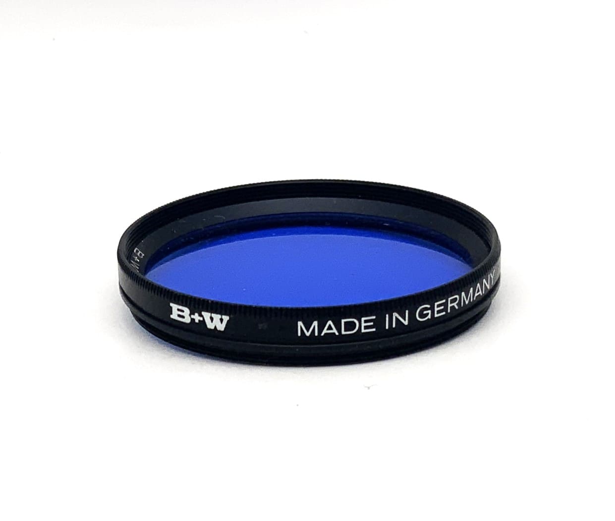 B+W Farbfilter 39E KB12 2x Blau Blue Filter 39mm Kreisförmig Filtergewinde M39
