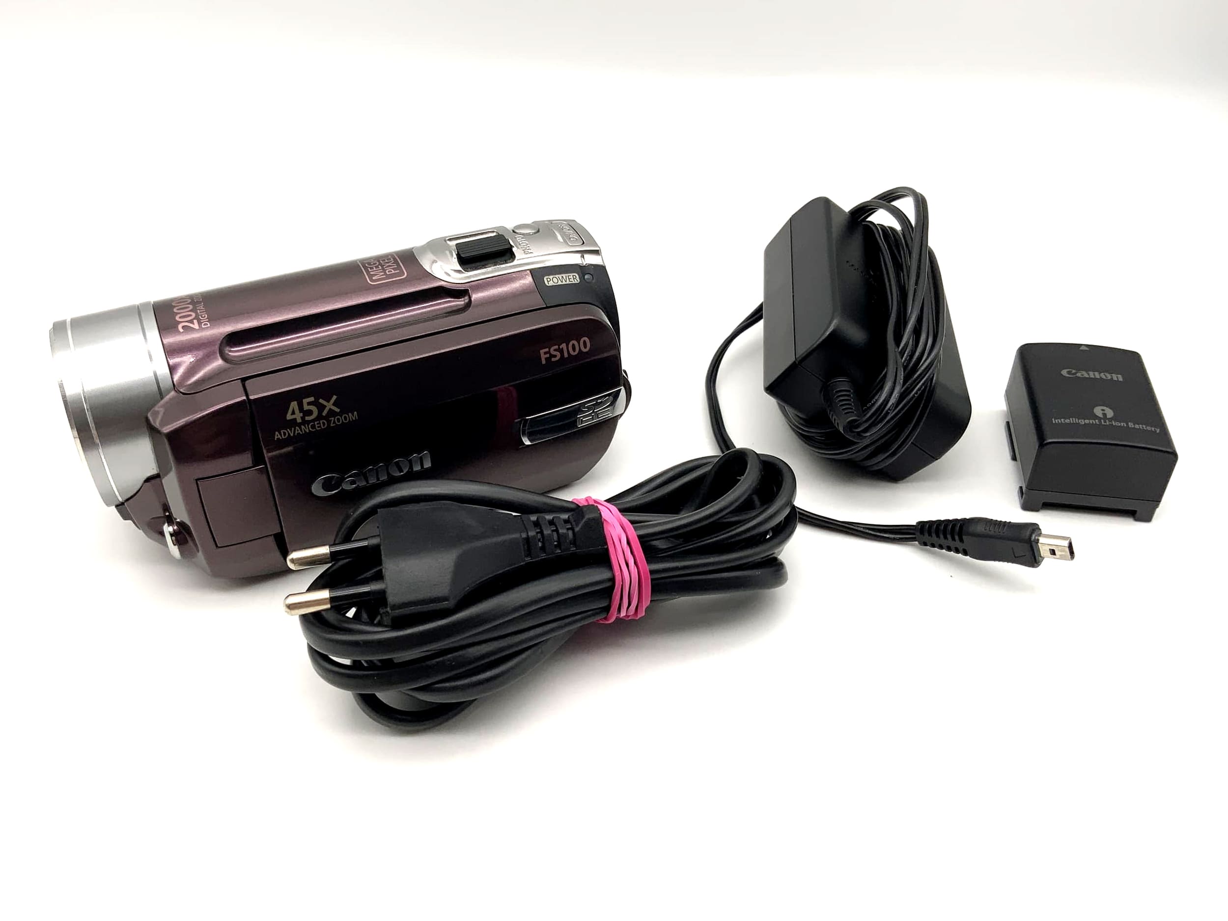 Canon FS100 FS100E Camcorder Videokamera mit Akku