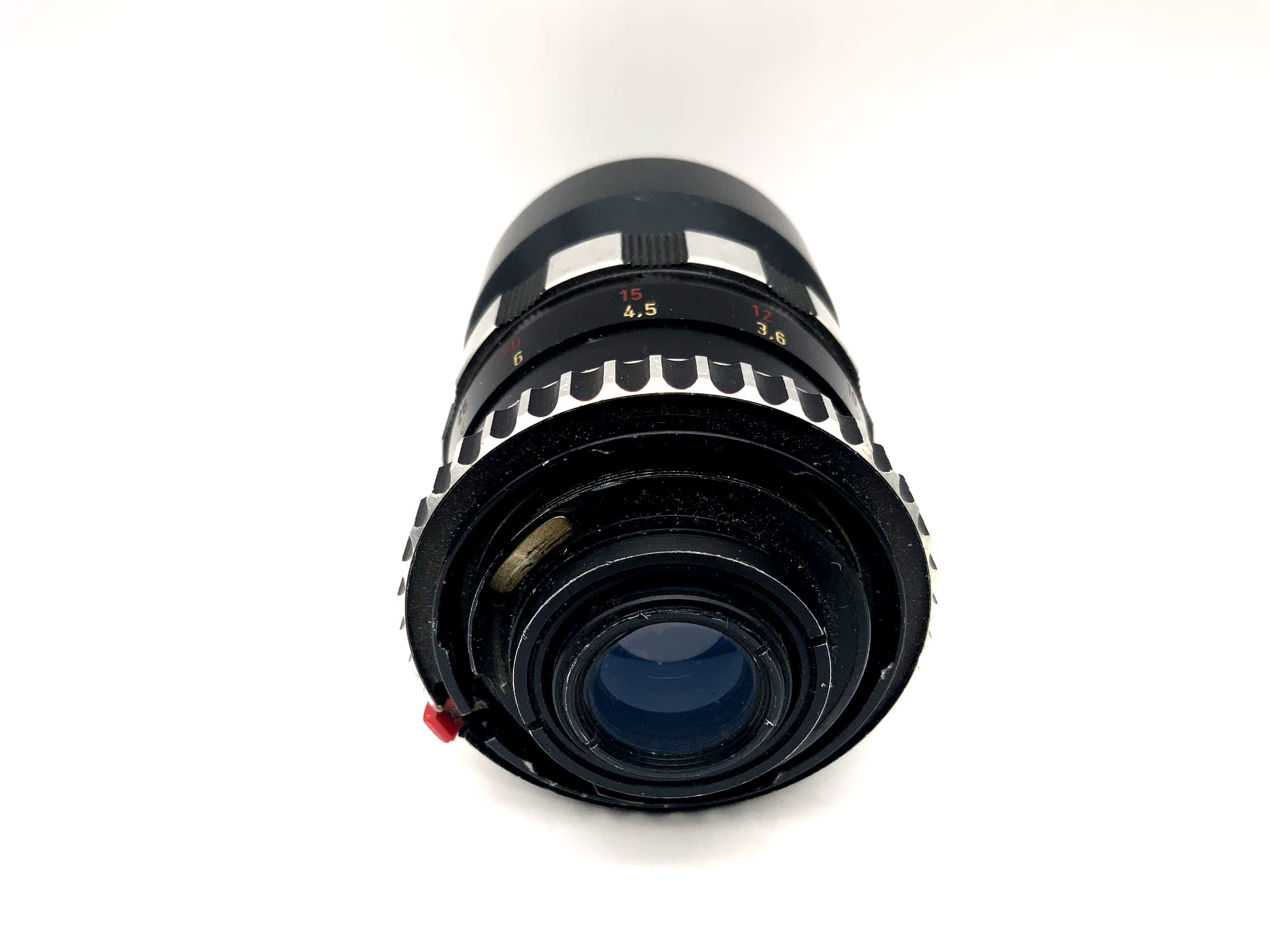 Enna München 13.5cm 1:3.5 Objektiv Braun-Tele-Ennalyt SLK Zebra (für Regula III)