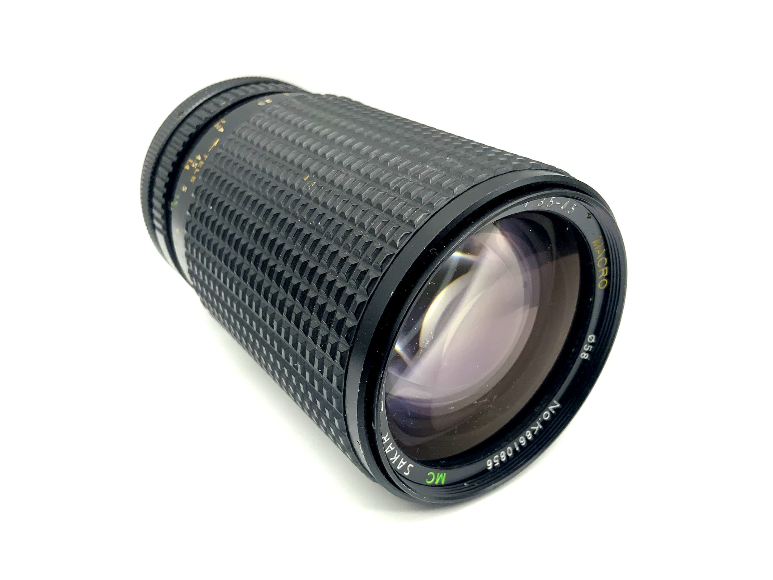 Sakar 35-150mm 1:3.5-4.5 Objektiv Macro MC Zoom Kamera Camera Lens (Canon FD)