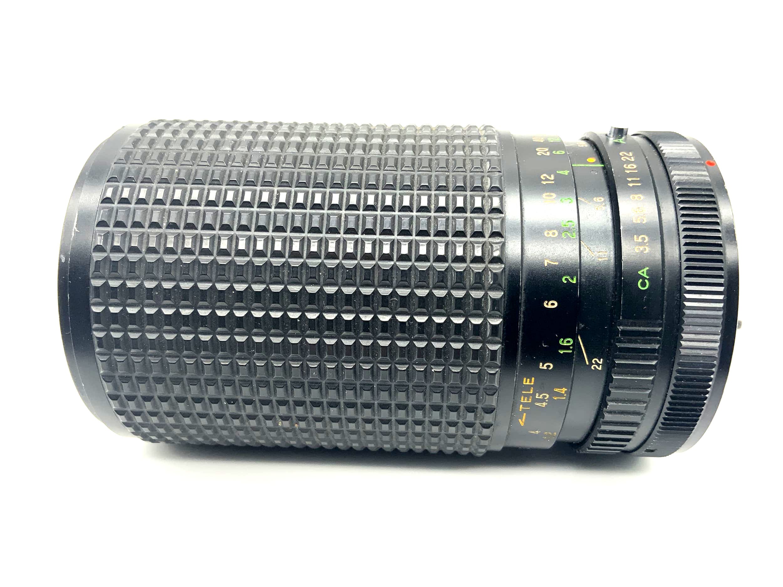 Sakar 35-150mm 1:3.5-4.5 Objektiv Macro MC Zoom Kamera Camera Lens (Canon FD)