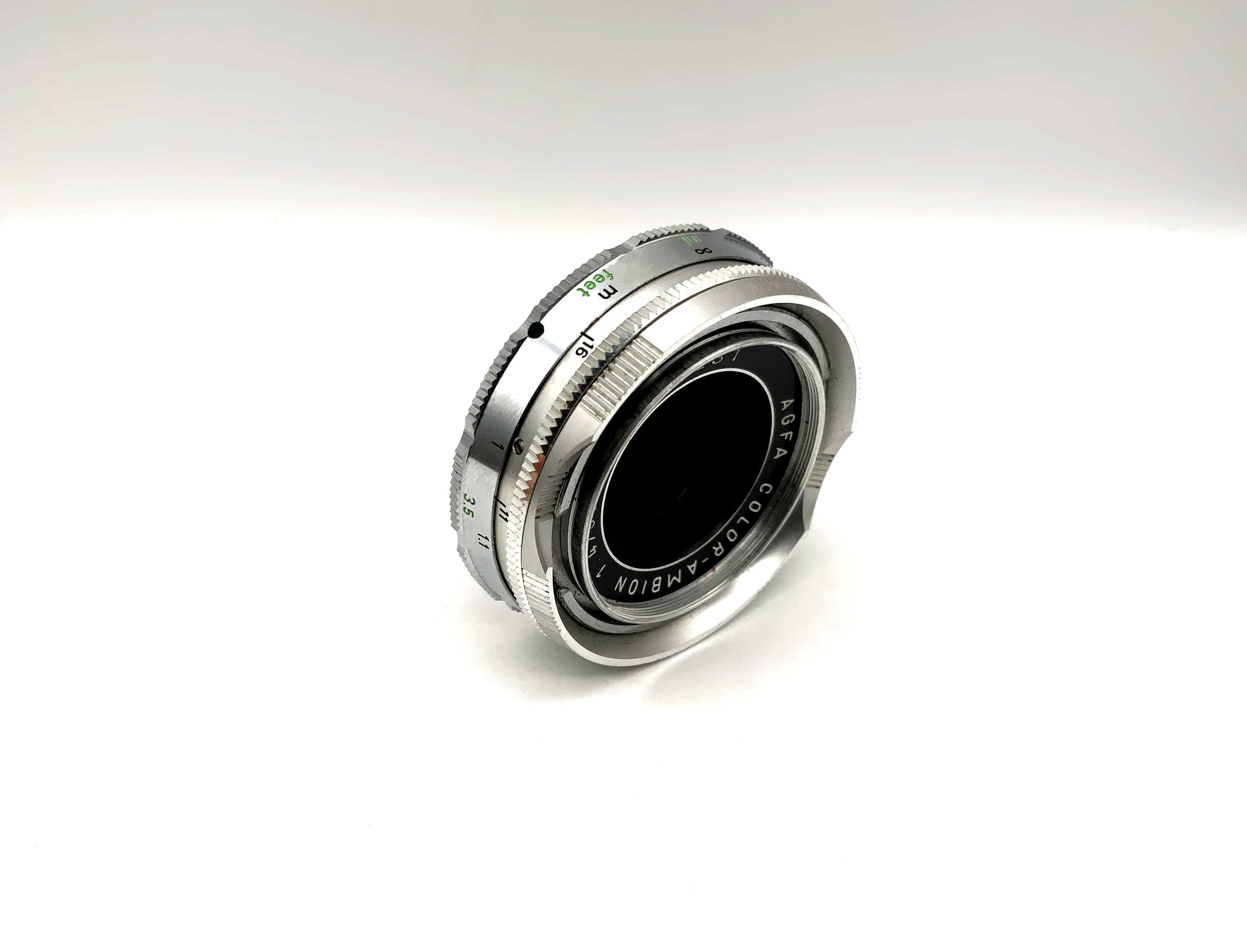 Agfa 35mm 1:4 Objektiv Ambi Silette Color-Ambion Kamera Camera Lens (Ambiflex)