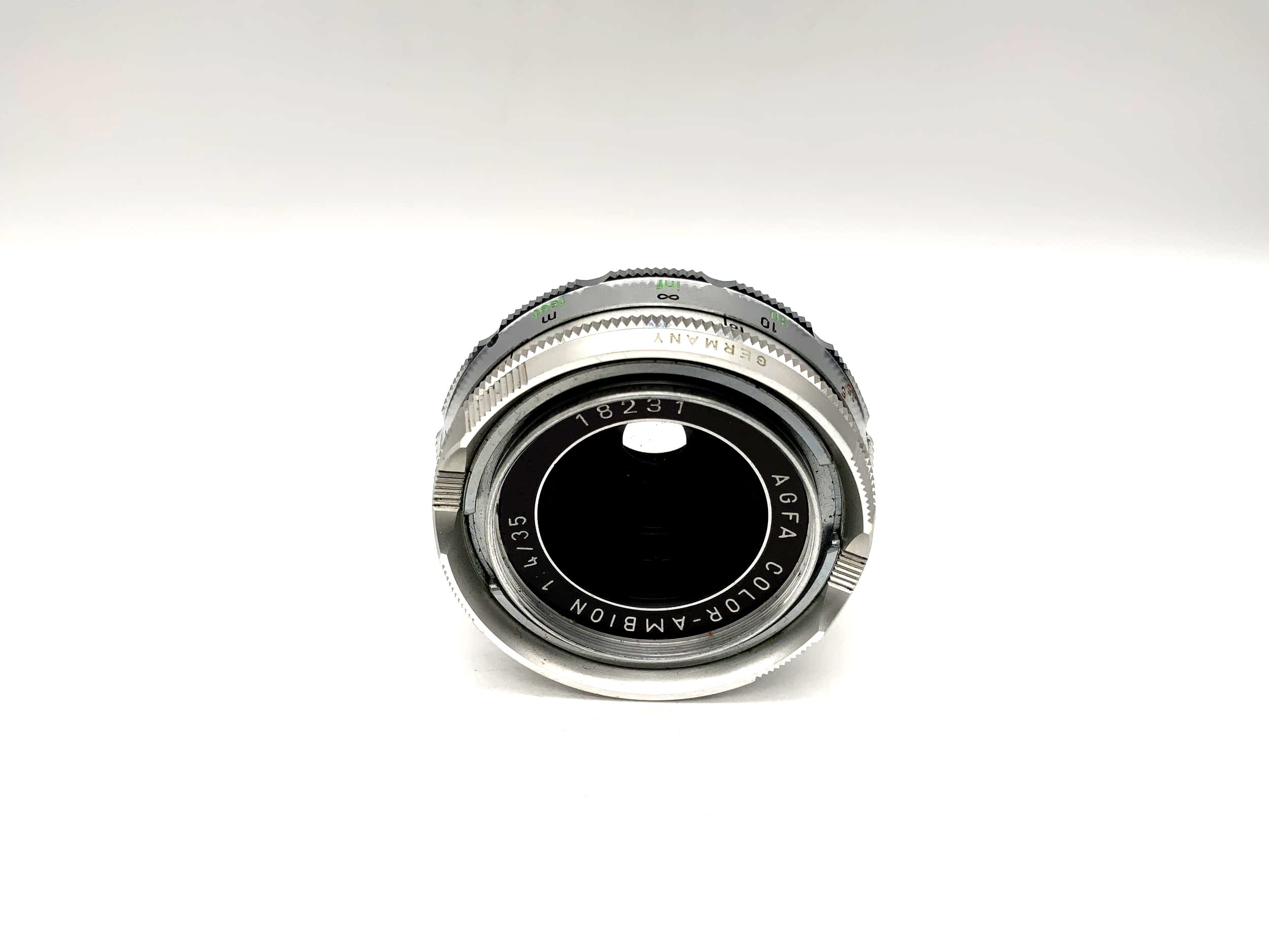 Agfa 35mm 1:4 Objektiv Ambi Silette Color-Ambion Kamera Camera Lens (Ambiflex)