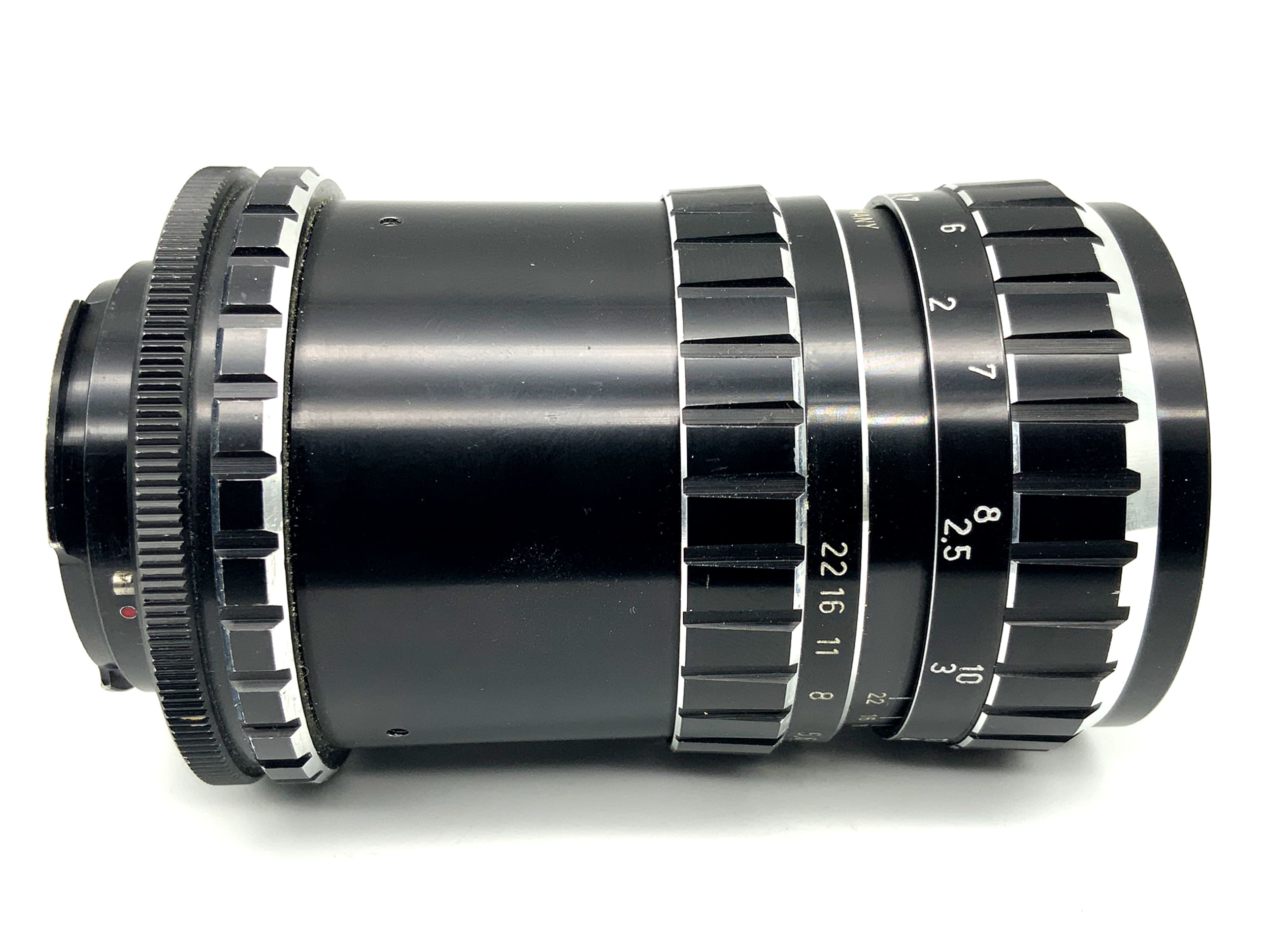 Isco Göttingen 100mm 1:4 Objektiv Isconar Festbrennweite (Exa)