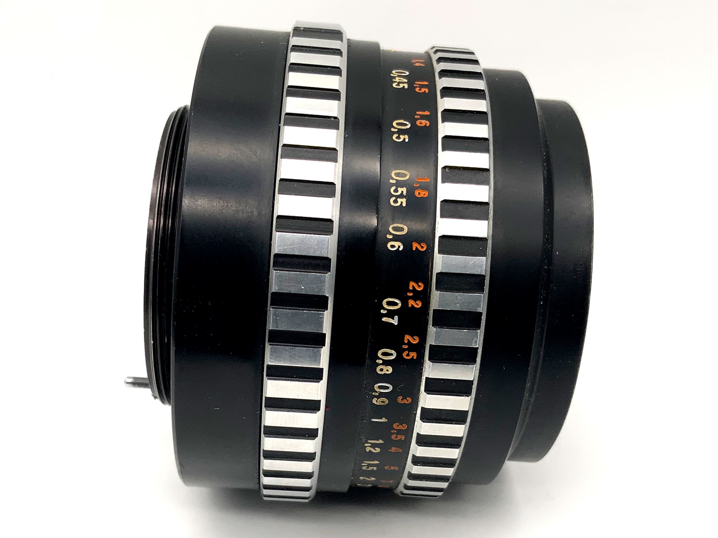 Carl Zeiss 50mm 1:2.8 Objektiv Q1 Tessar Zebra Festbrennweite (M42)