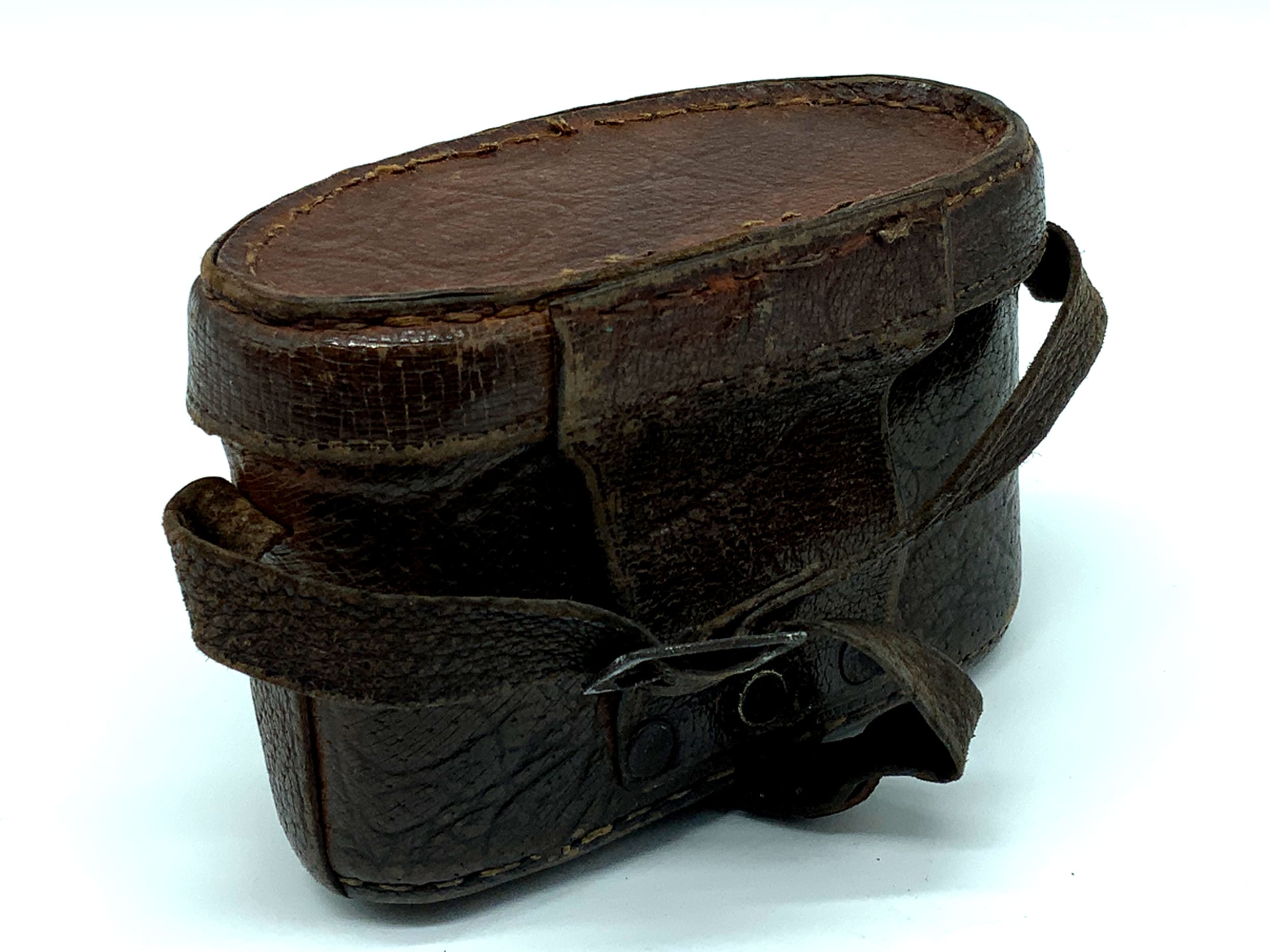 Zeiss Ikon Tenax I Bereitschaftstasche braun Leder Case Tasche Fototasche