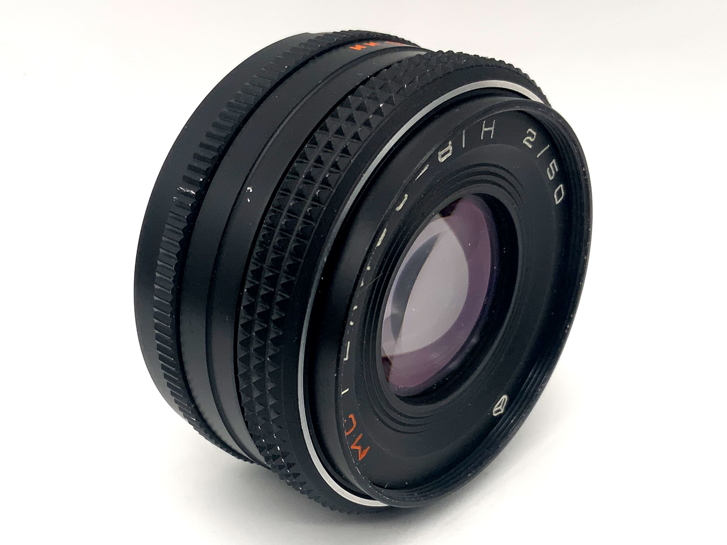 KMZ 50mm 1:2 Objektiv Kiev 20 Helios 81N MC Festbrennweite (Nikon F)