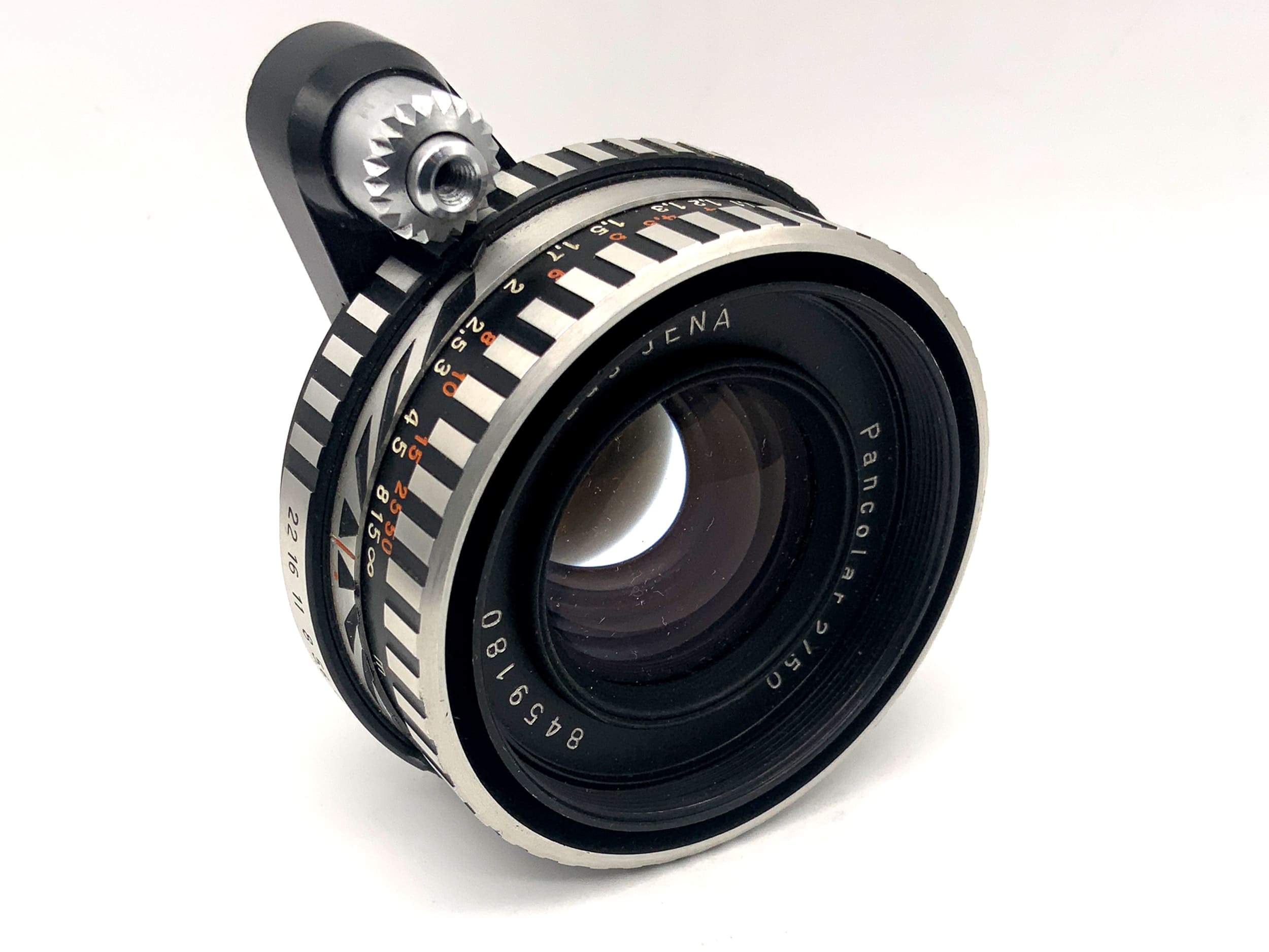 Carl Zeiss 50mm 1:2 Objektiv Pancolar Zebra aus Jena Festbrennweite (Exa)