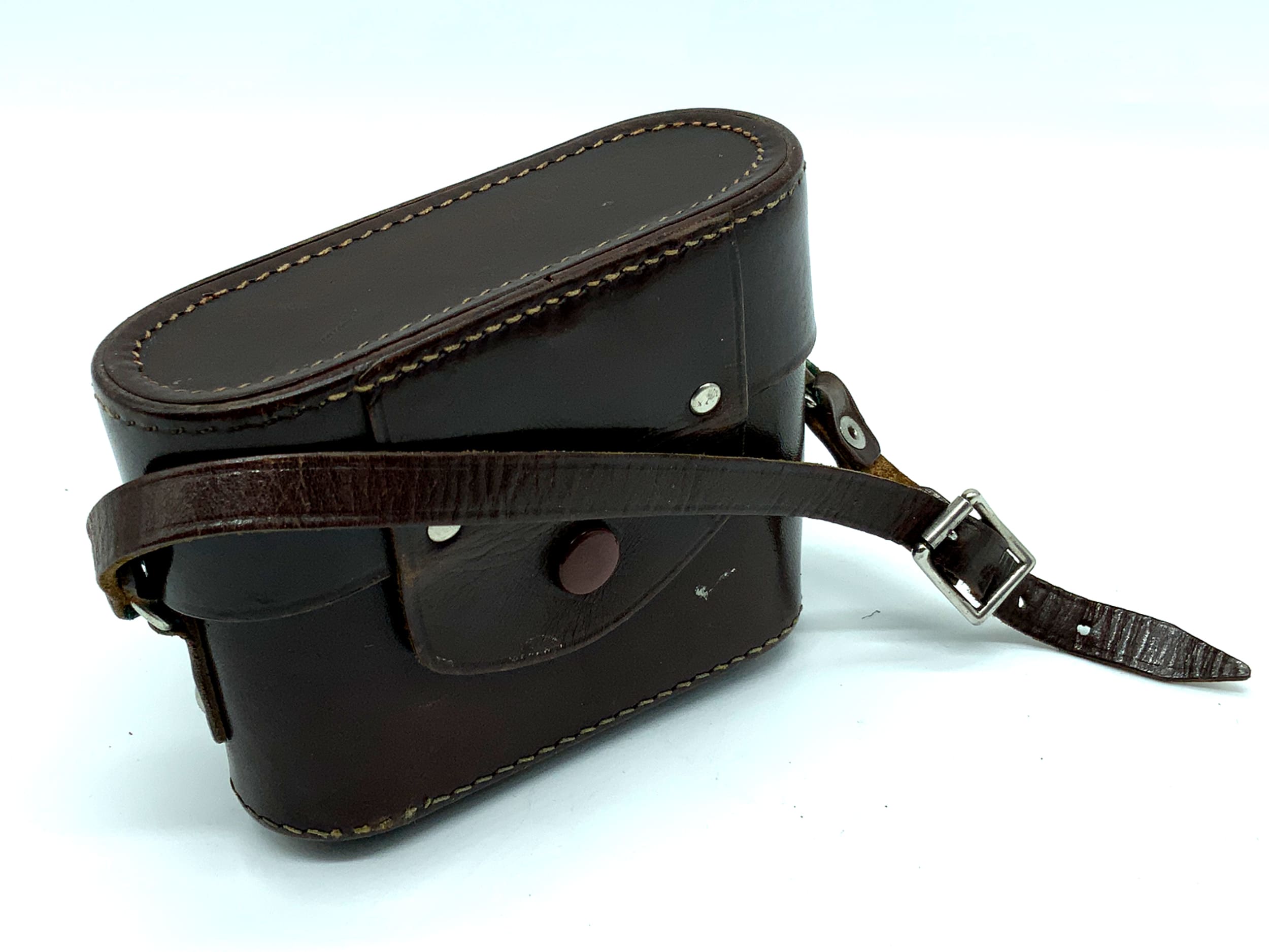 Berning Robot II Bereitschaftstasche braun Leder Case Tasche Fototasche