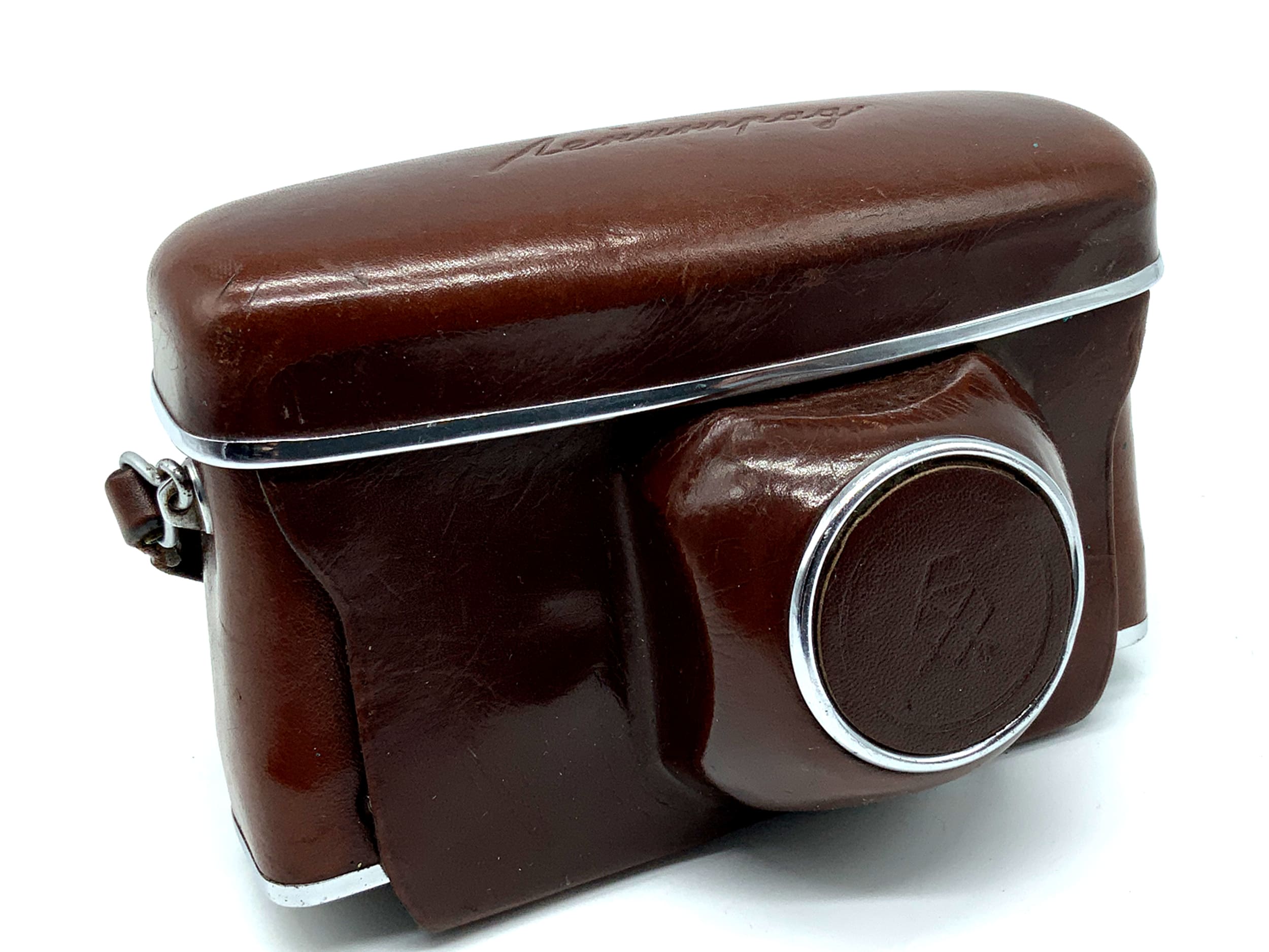 GOMZ Leningrad Bereitschaftstasche braun Leder Case Tasche Fototasche