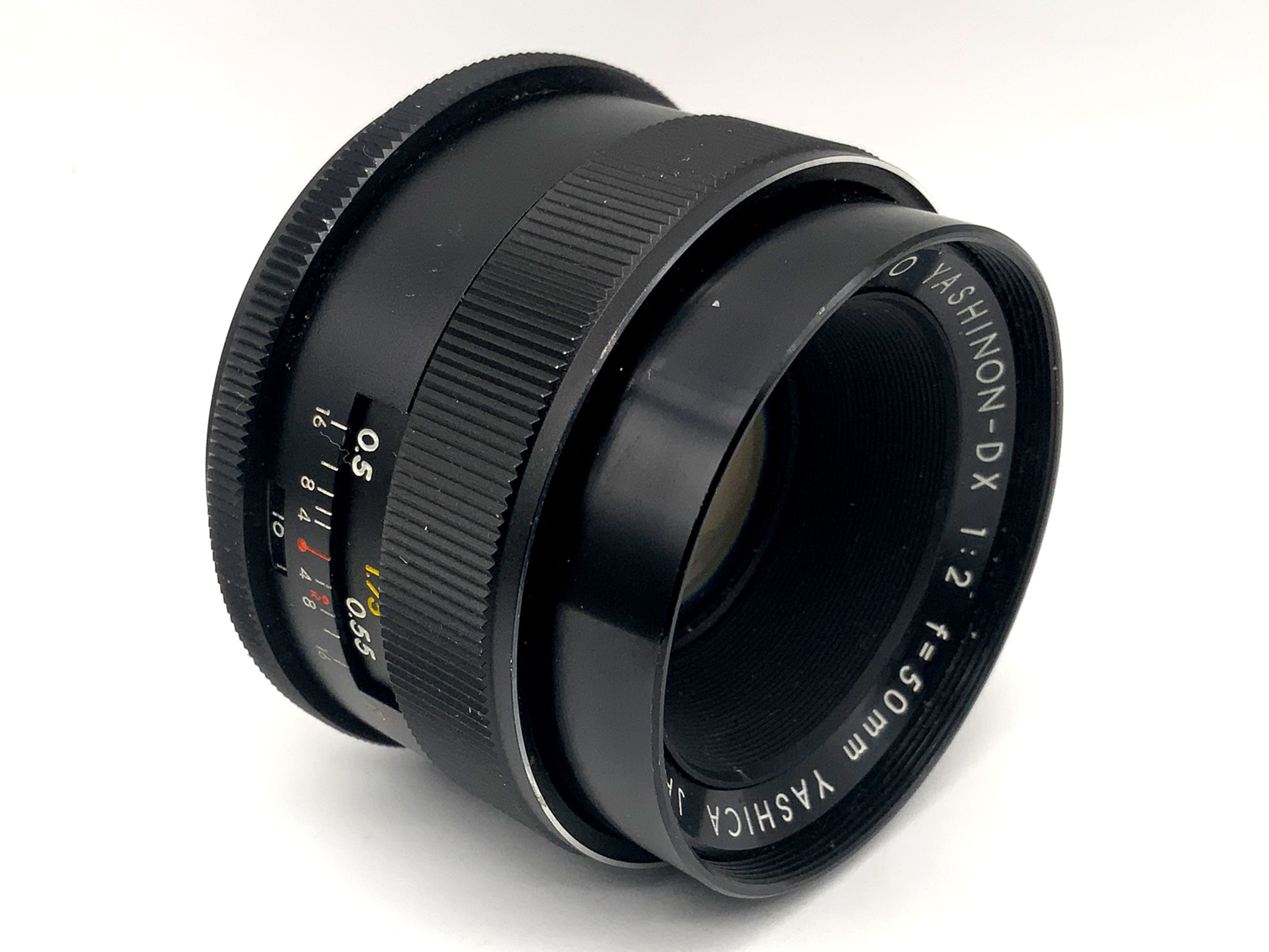 Yashica 50mm 1:2 Objektiv Auto Yashinon-DX Festbrennweite (M42)