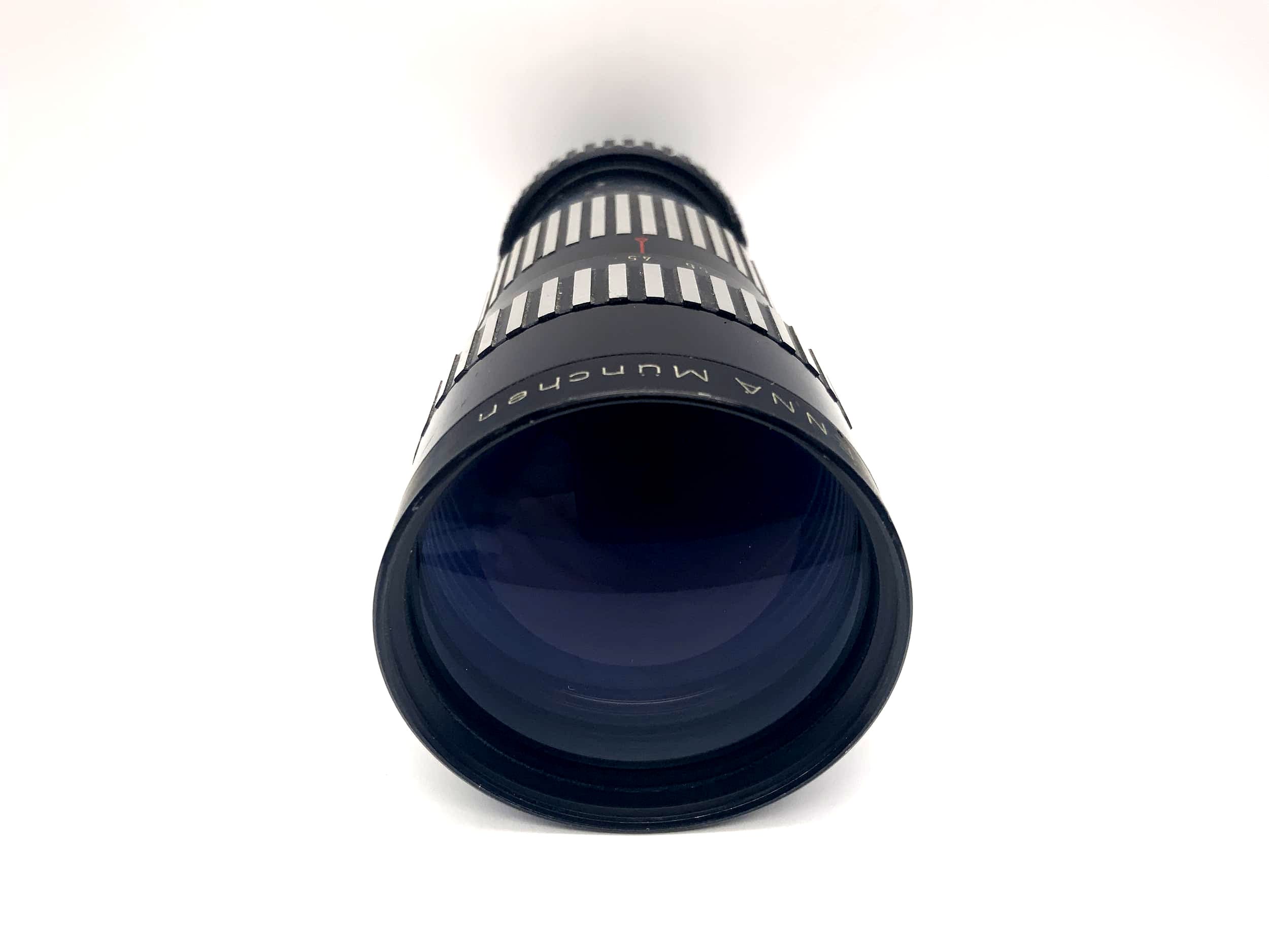 Enna München 240mm 1:4.5 Objektiv Tele-Ennalyt Zebra Kamera Lens (Exa)