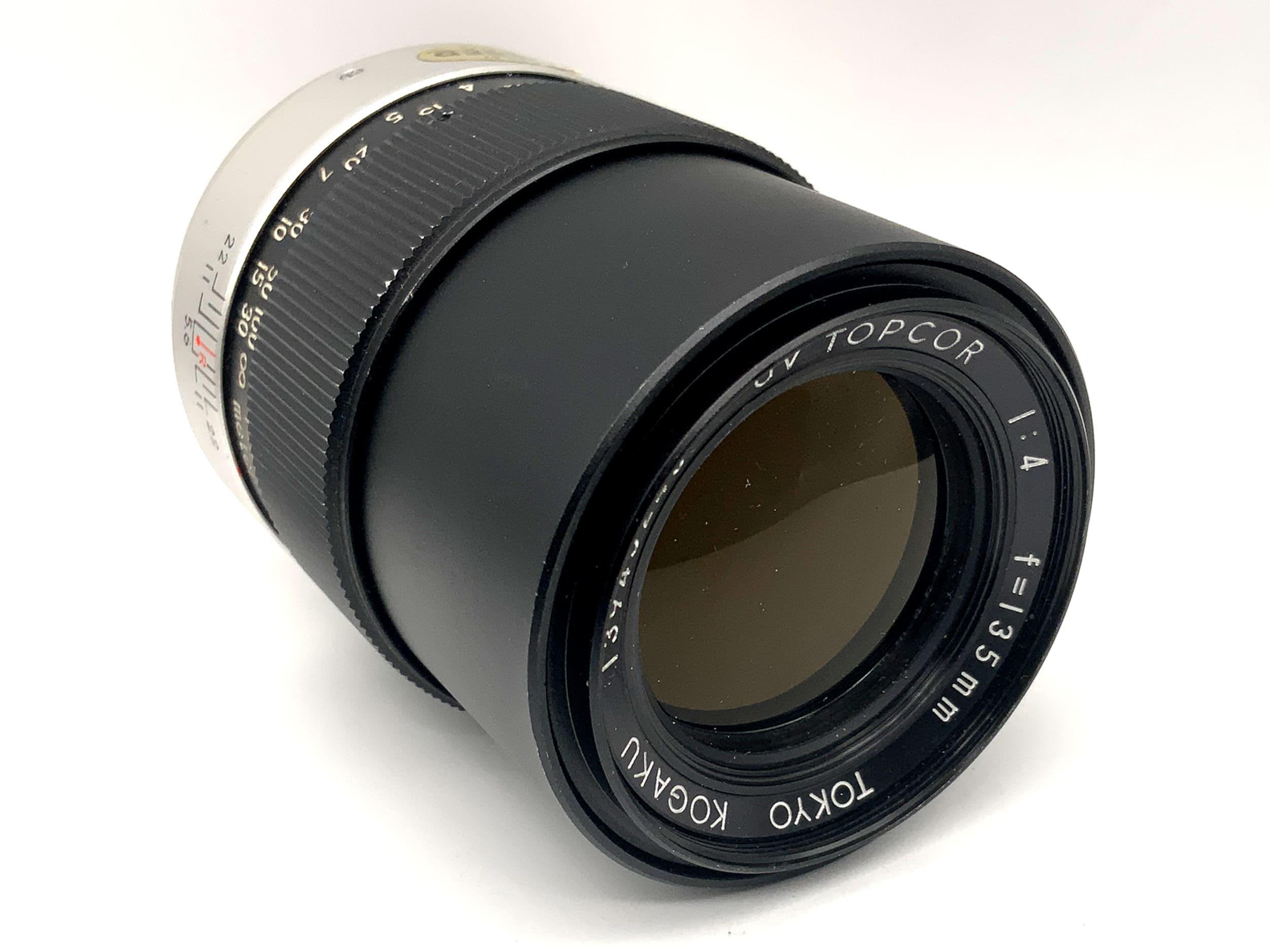 Tokyo Kogaku 135mm 1:4 Objektiv UV Topcor Festbrennweite (Topcon)