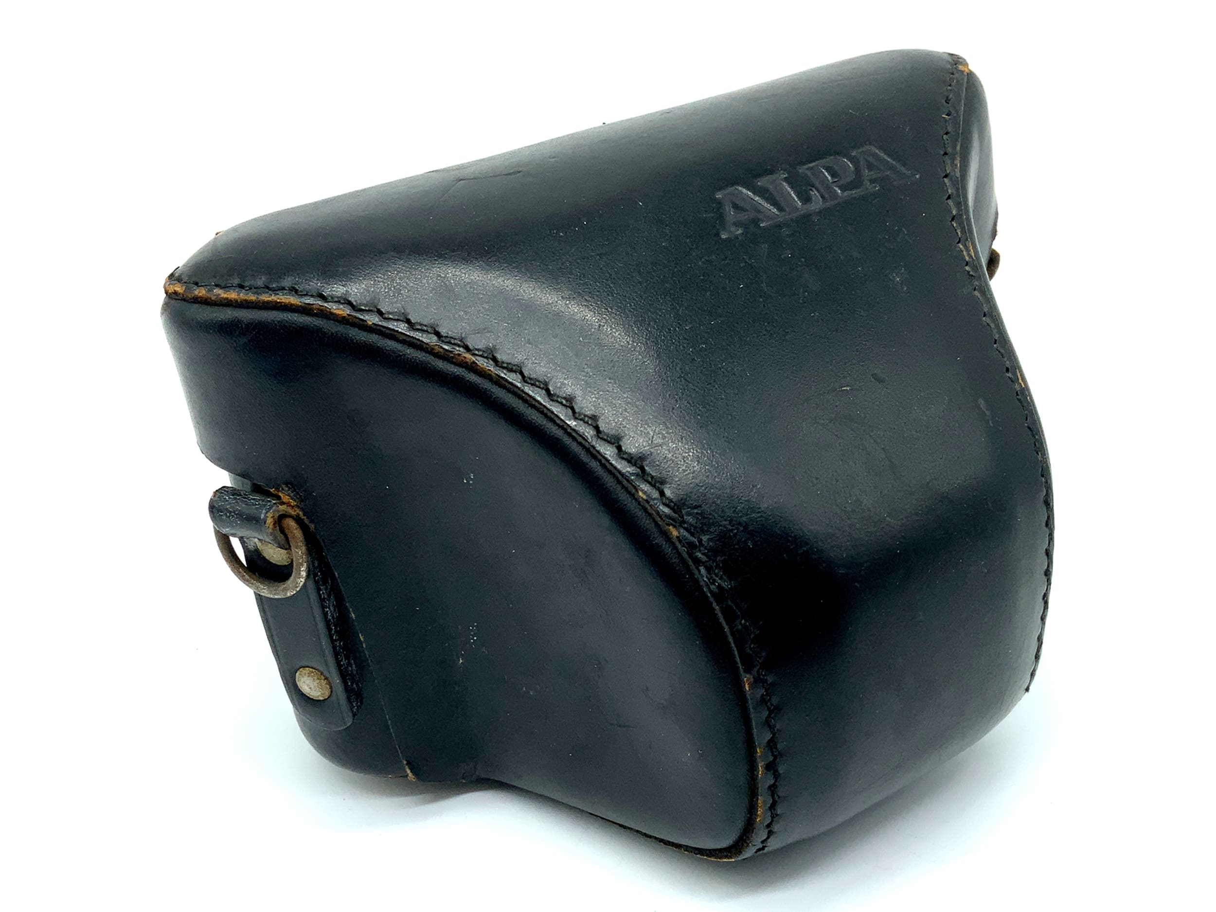 Alpa Reflex Mod. 9d Bereitschaftstasche schwarz Leder Case Tasche Fototasche